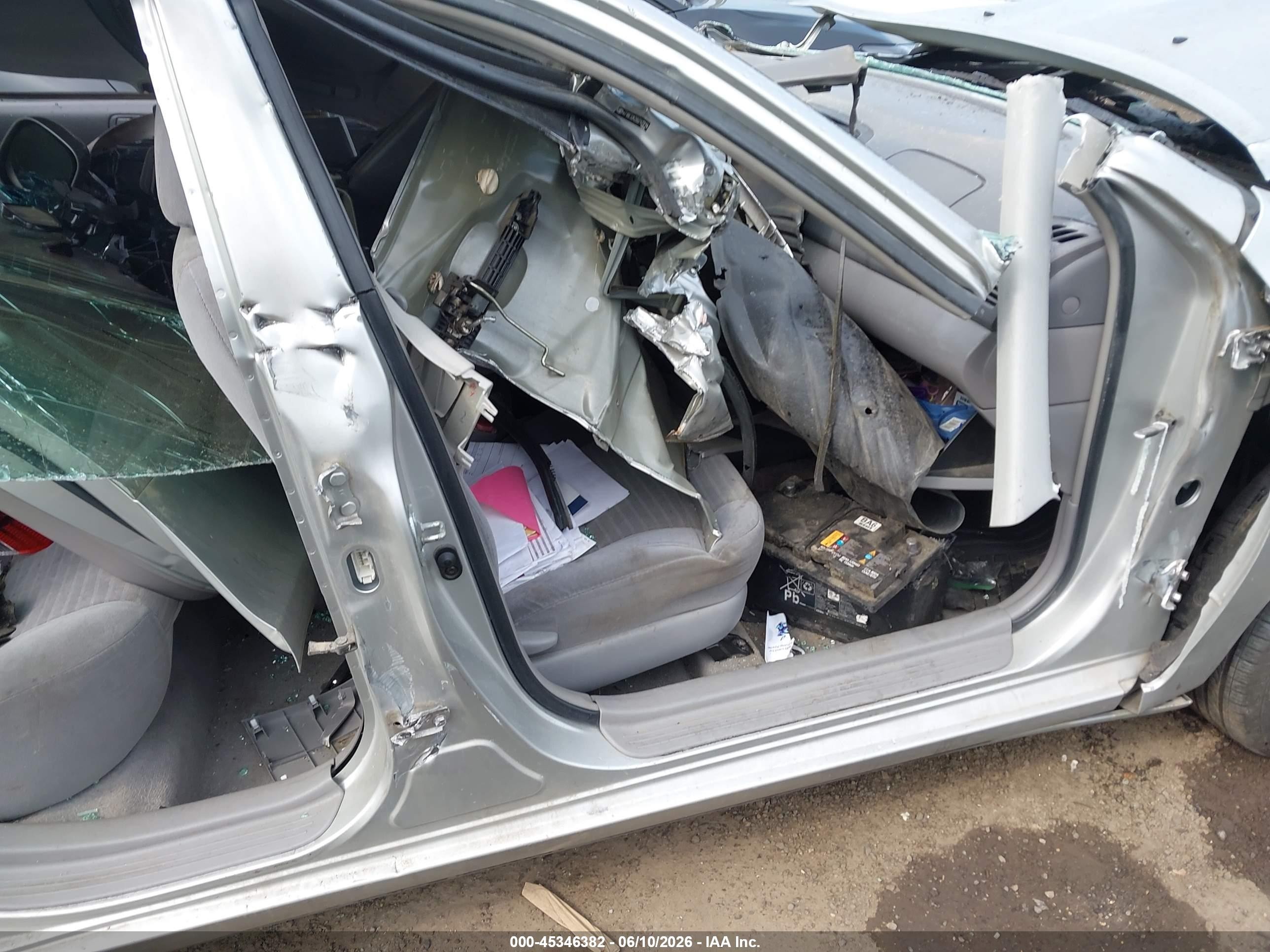 2006 Toyota Camry Le Серебряный vin: 4T1BE32K26U742214