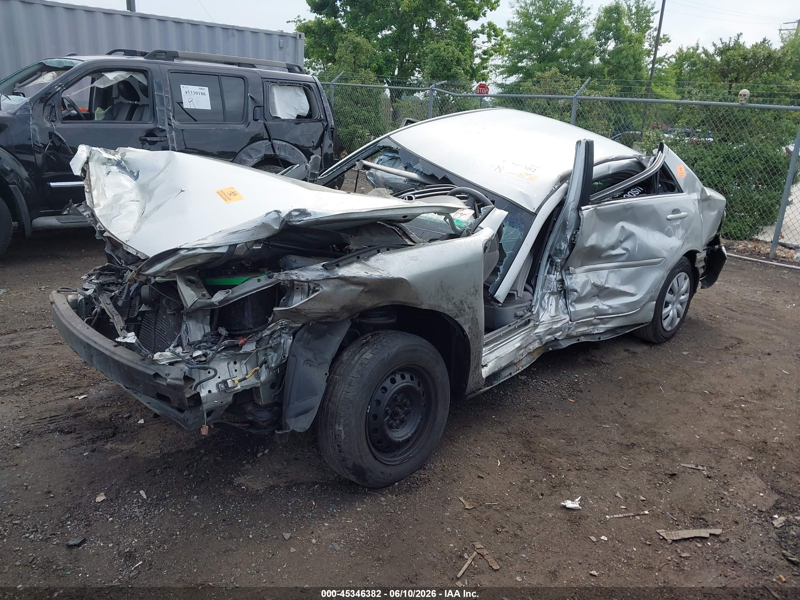 2006 Toyota Camry Le Серебряный vin: 4T1BE32K26U742214