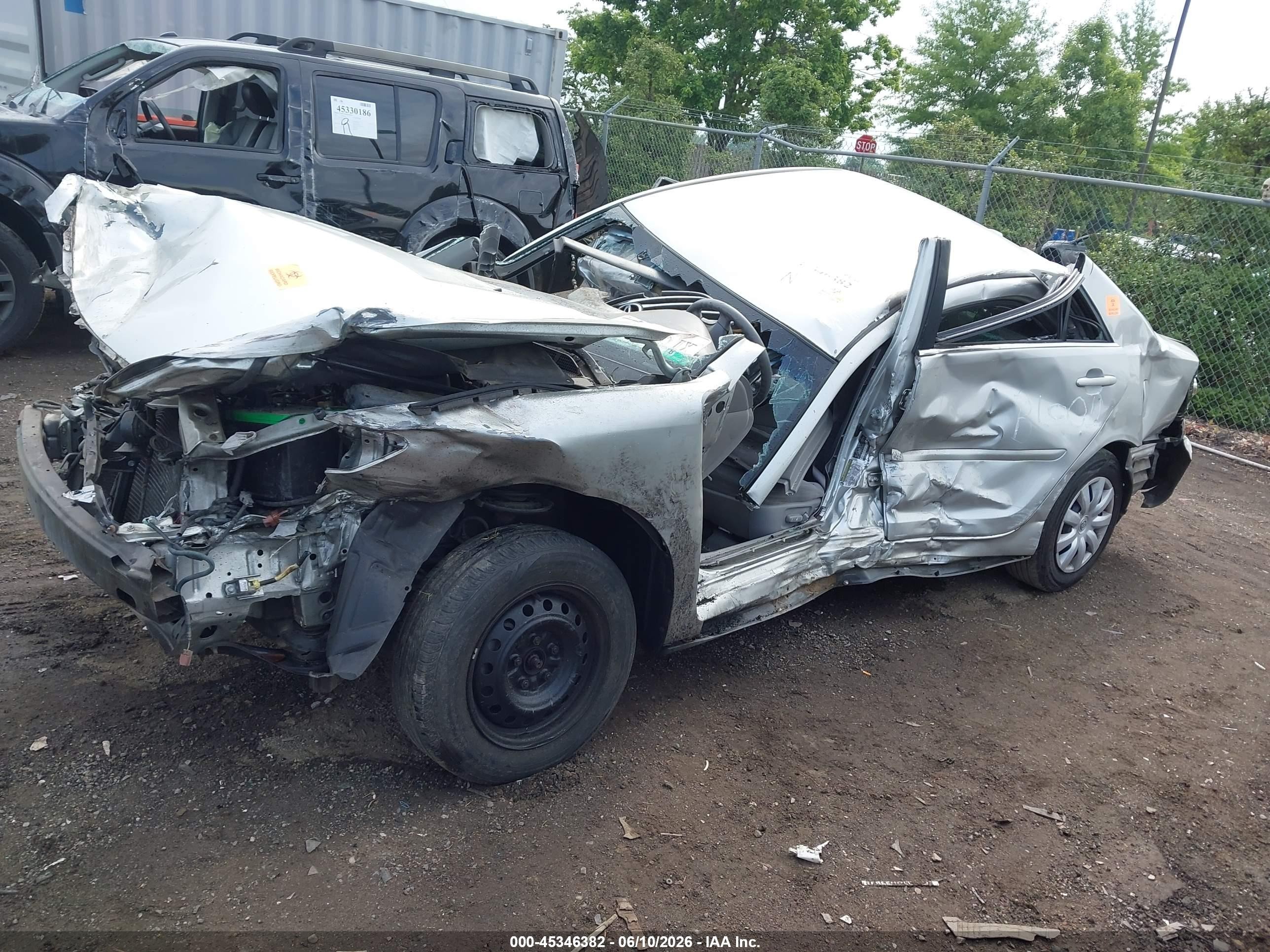 2006 Toyota Camry Le Серебряный vin: 4T1BE32K26U742214