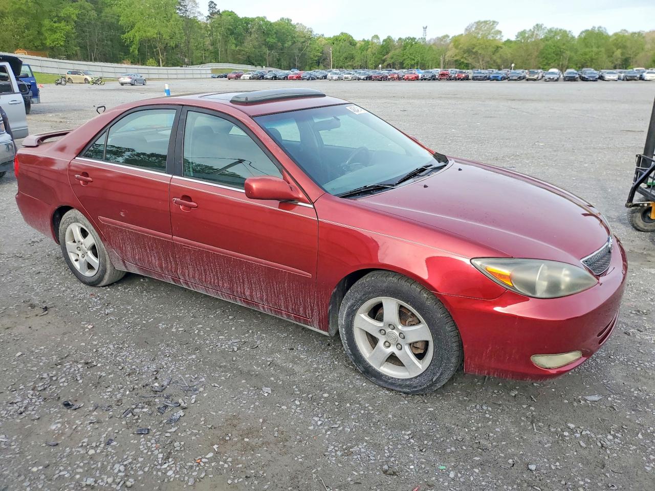 2002 Toyota Camry Se Красный vin: 4T1BE32K32U048612