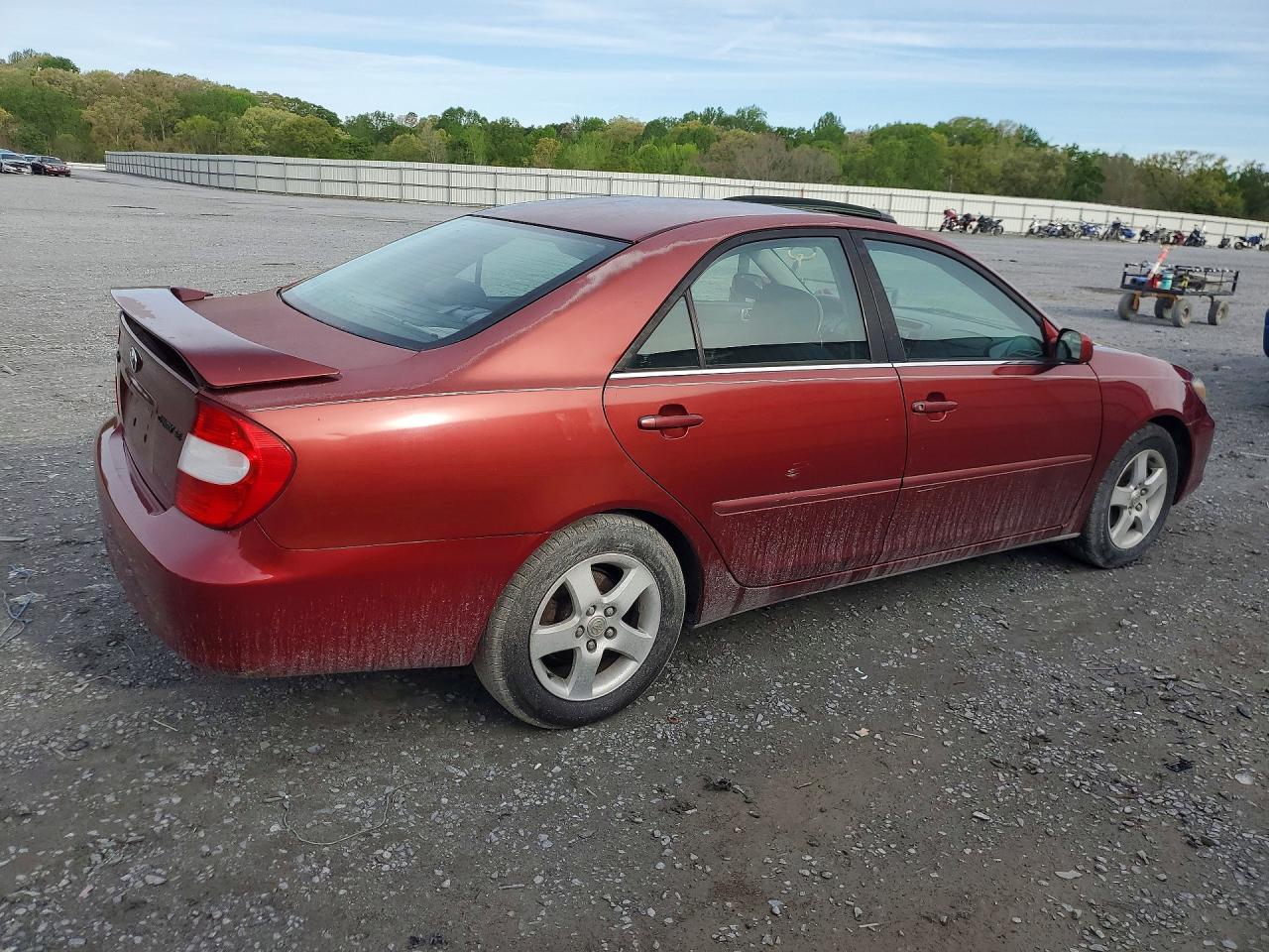 2002 Toyota Camry Se Красный vin: 4T1BE32K32U048612