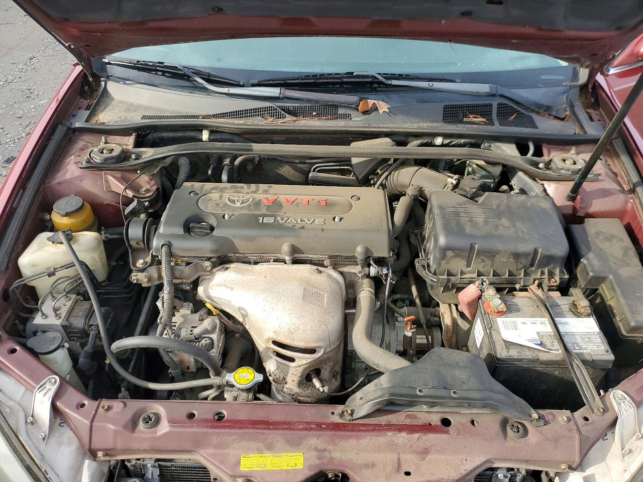 2002 Toyota Camry Se Красный vin: 4T1BE32K32U048612