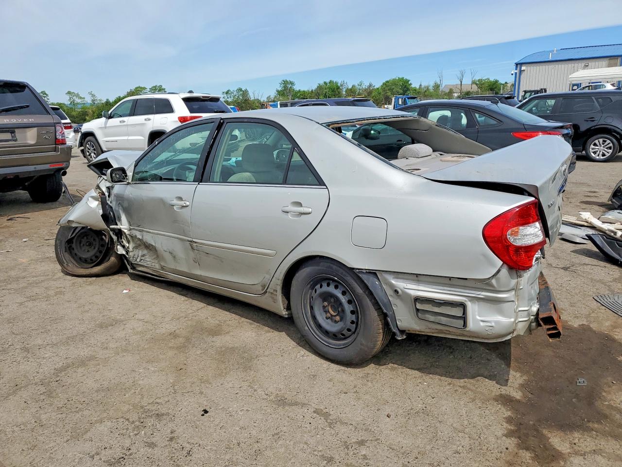 2002 Toyota Camry Le Silver vin: 4T1BE32K32U109344