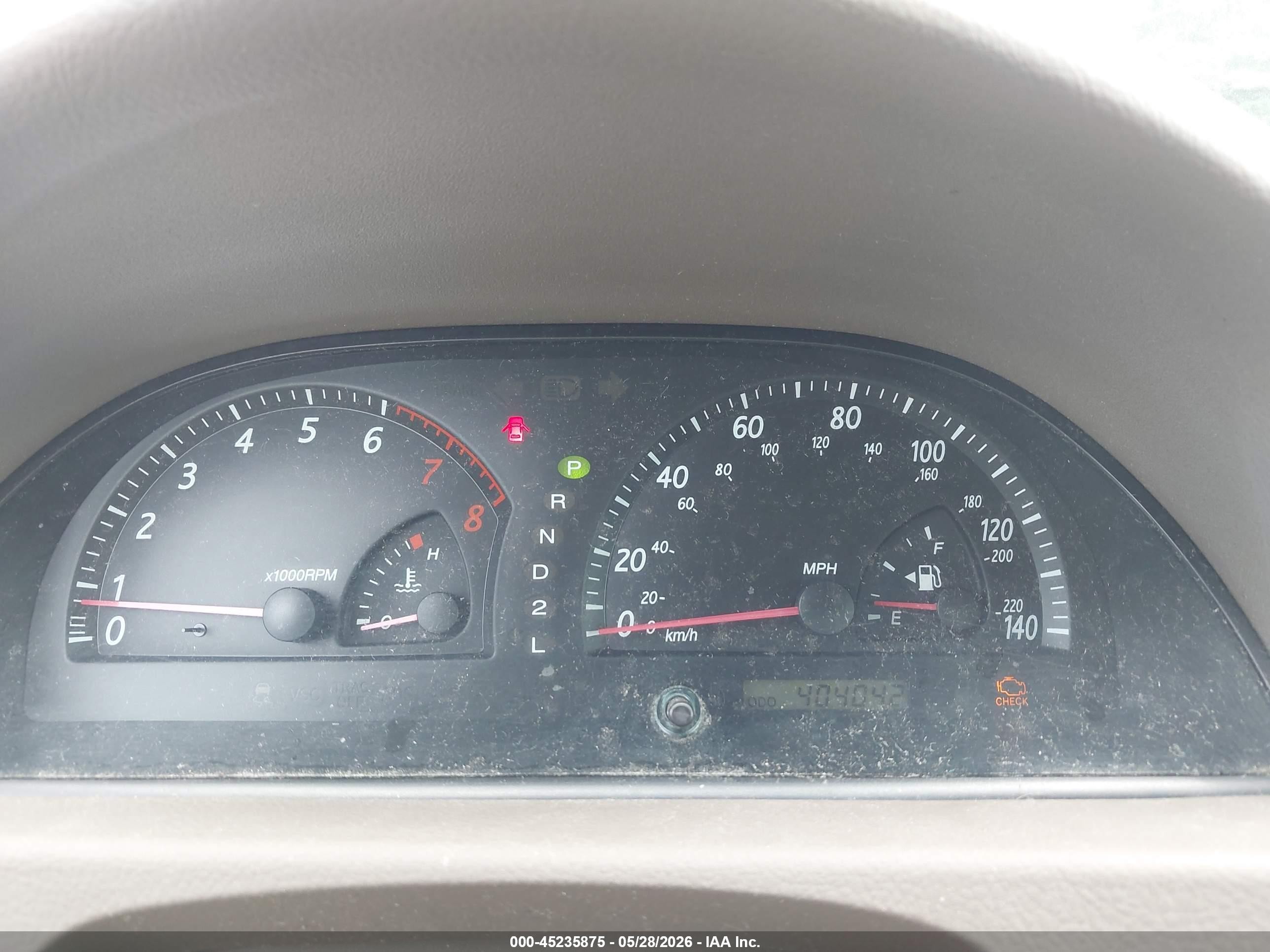2002 Toyota Camry Le Green vin: 4T1BE32K32U503121