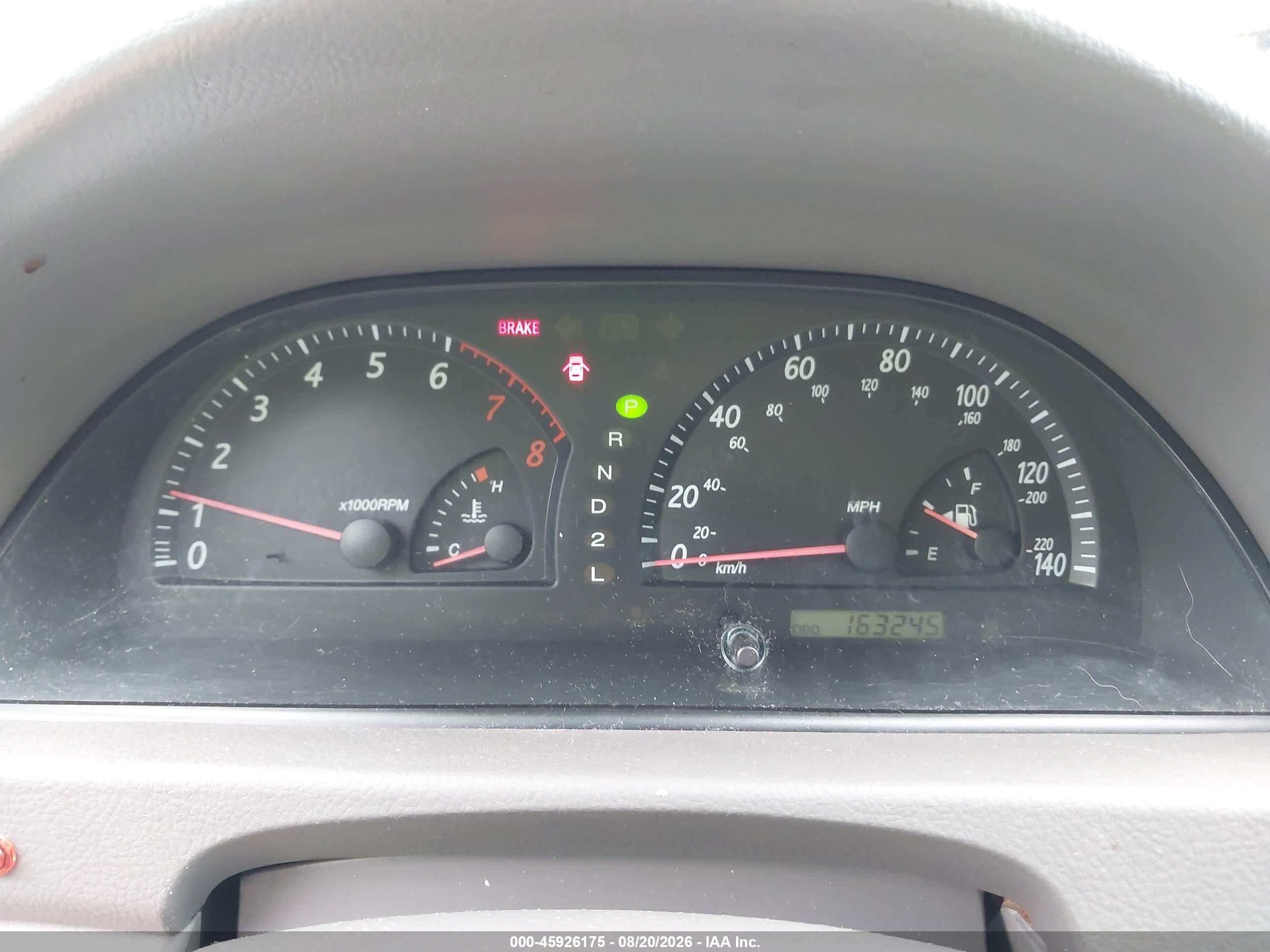 2002 Toyota Camry Le Silver vin: 4T1BE32K32U605261