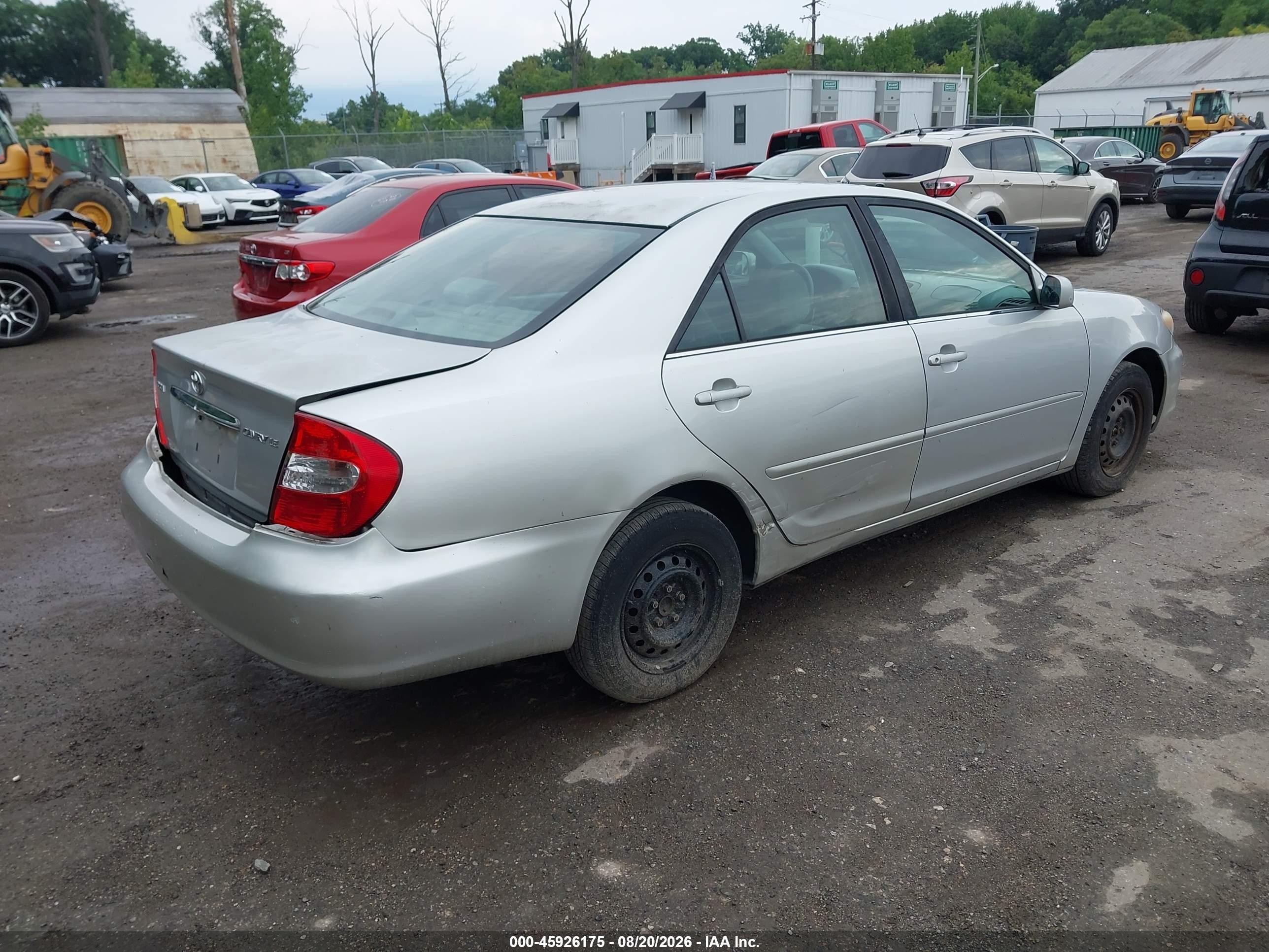 2002 Toyota Camry Le Silver vin: 4T1BE32K32U605261