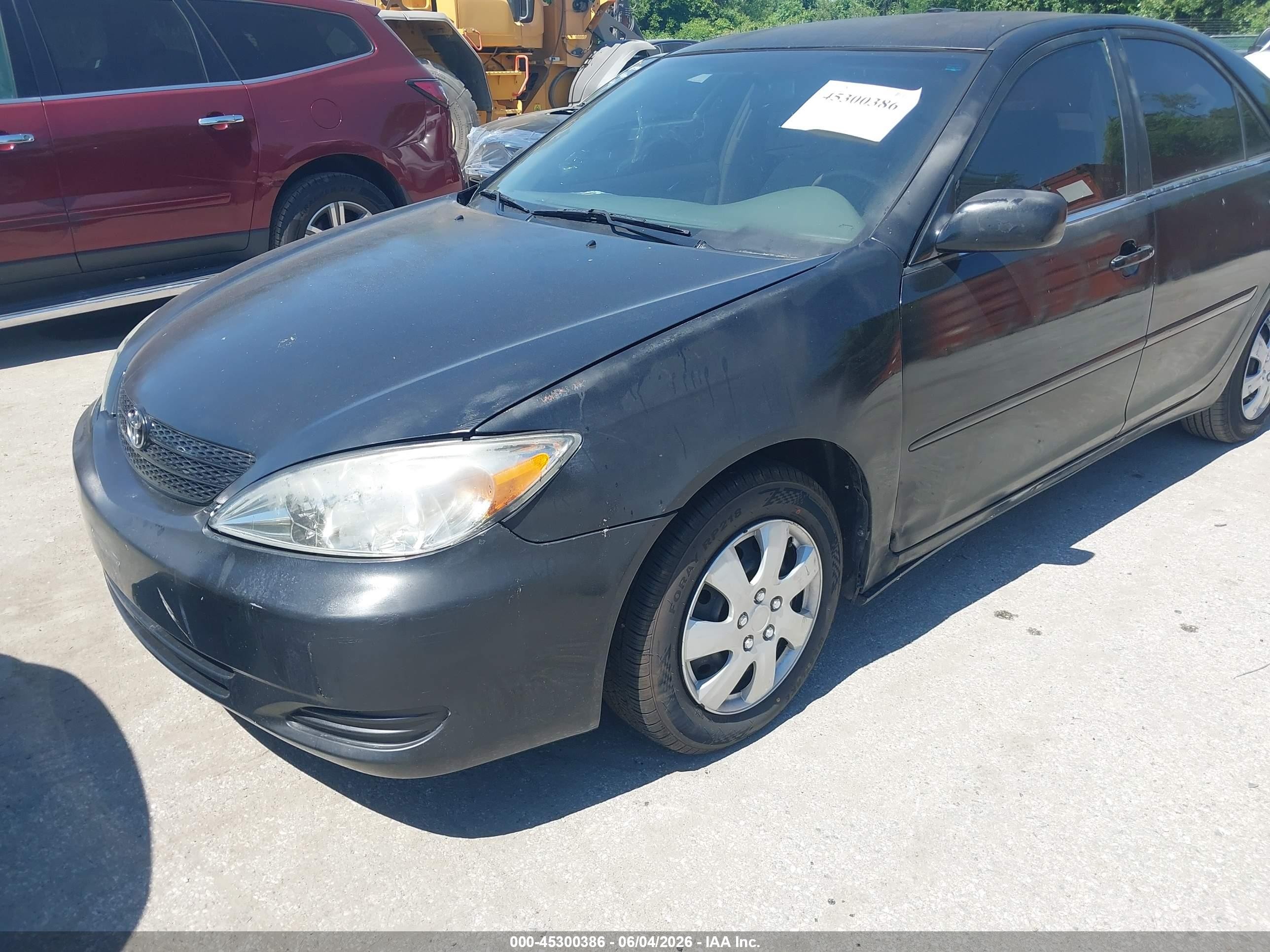 2003 Toyota Camry Le Черный vin: 4T1BE32K33U140515