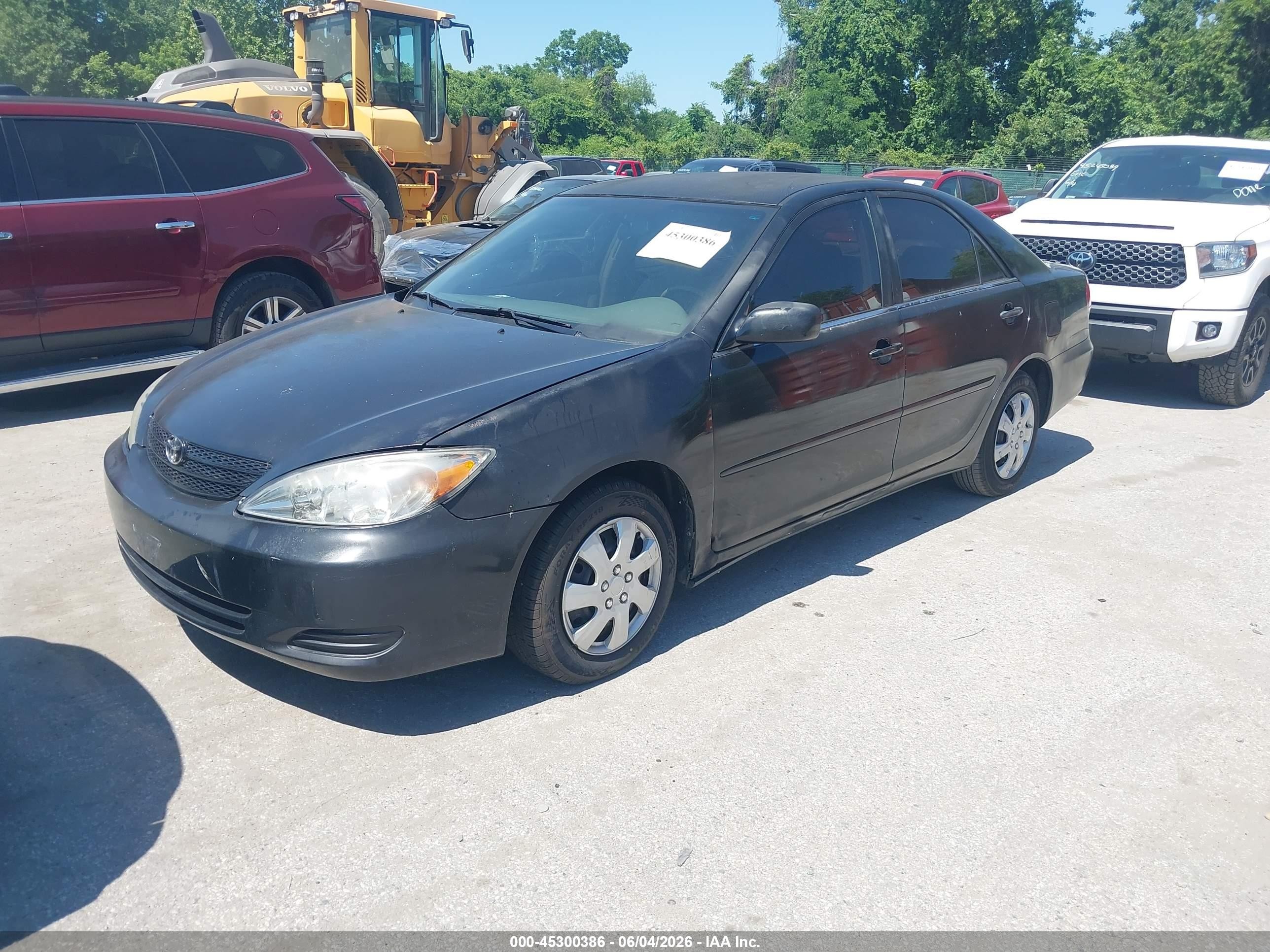 2003 Toyota Camry Le Черный vin: 4T1BE32K33U140515