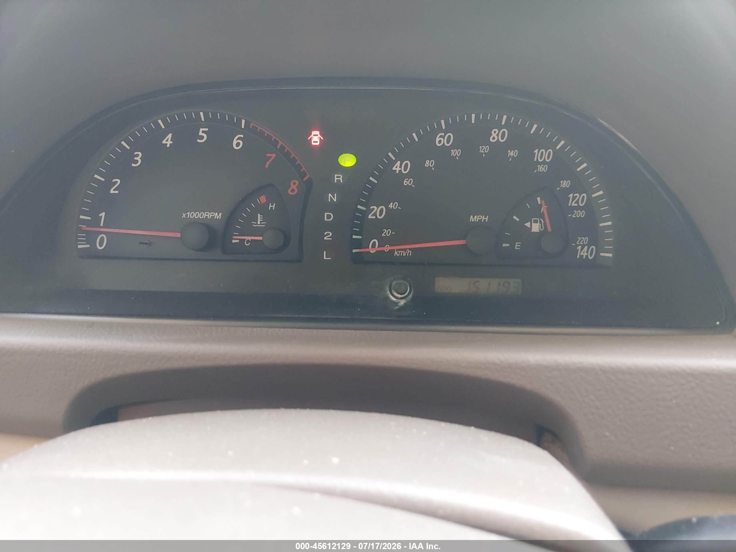 2003 Toyota Camry Le Champagne vin: 4T1BE32K33U180674