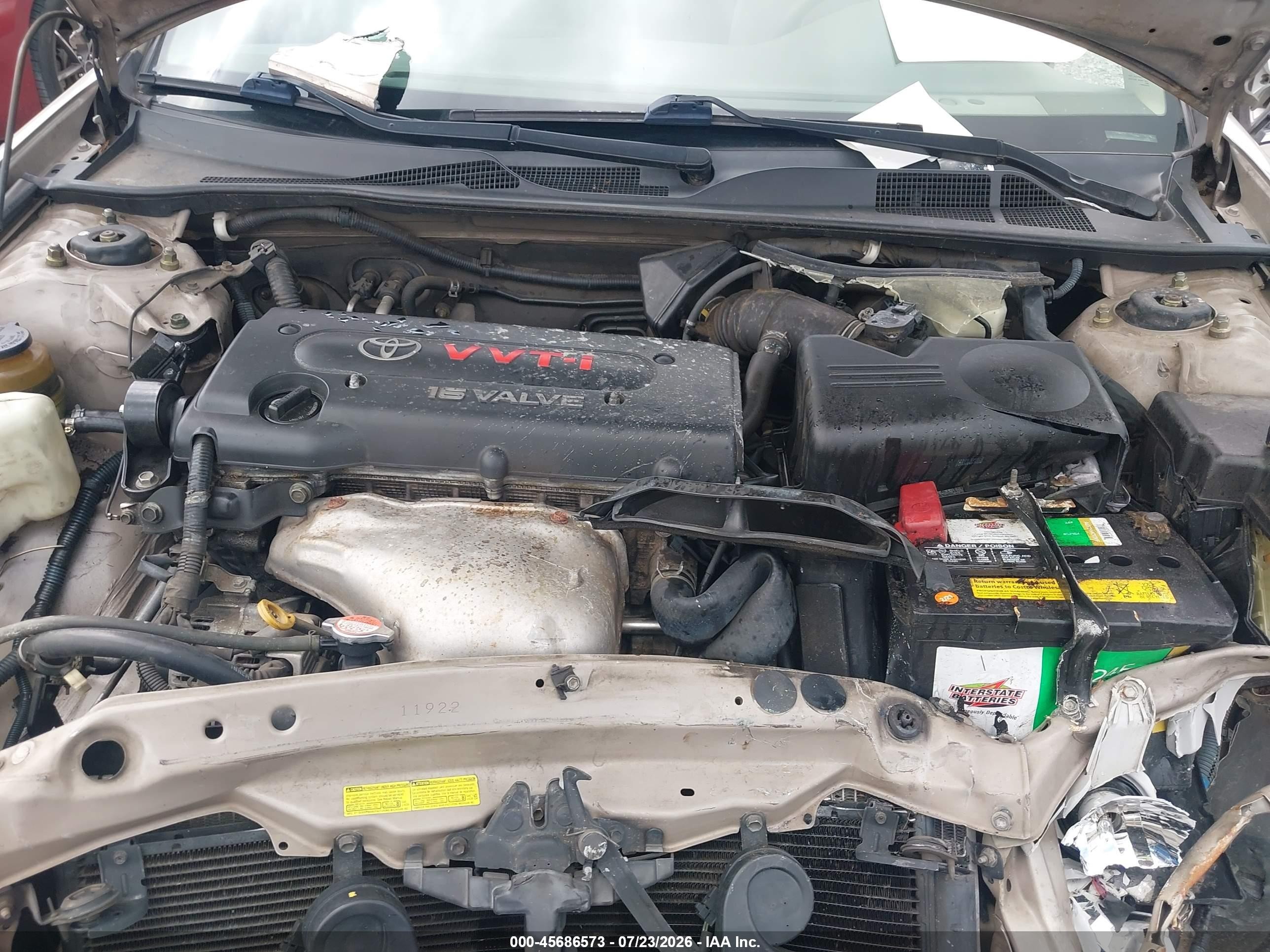 2003 Toyota Camry Le Tan vin: 4T1BE32K33U194512