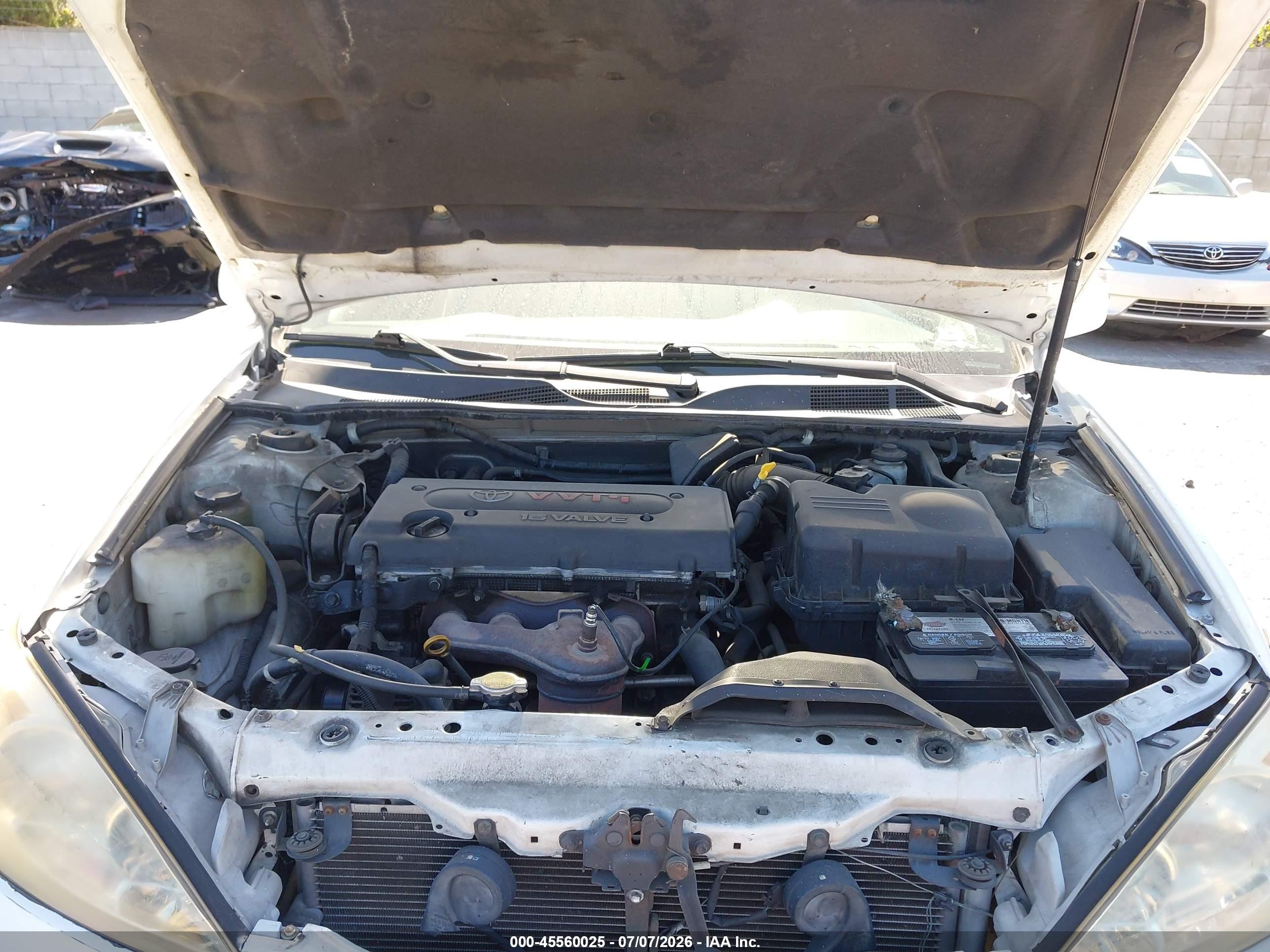 2003 Toyota Camry Le White vin: 4T1BE32K33U246303