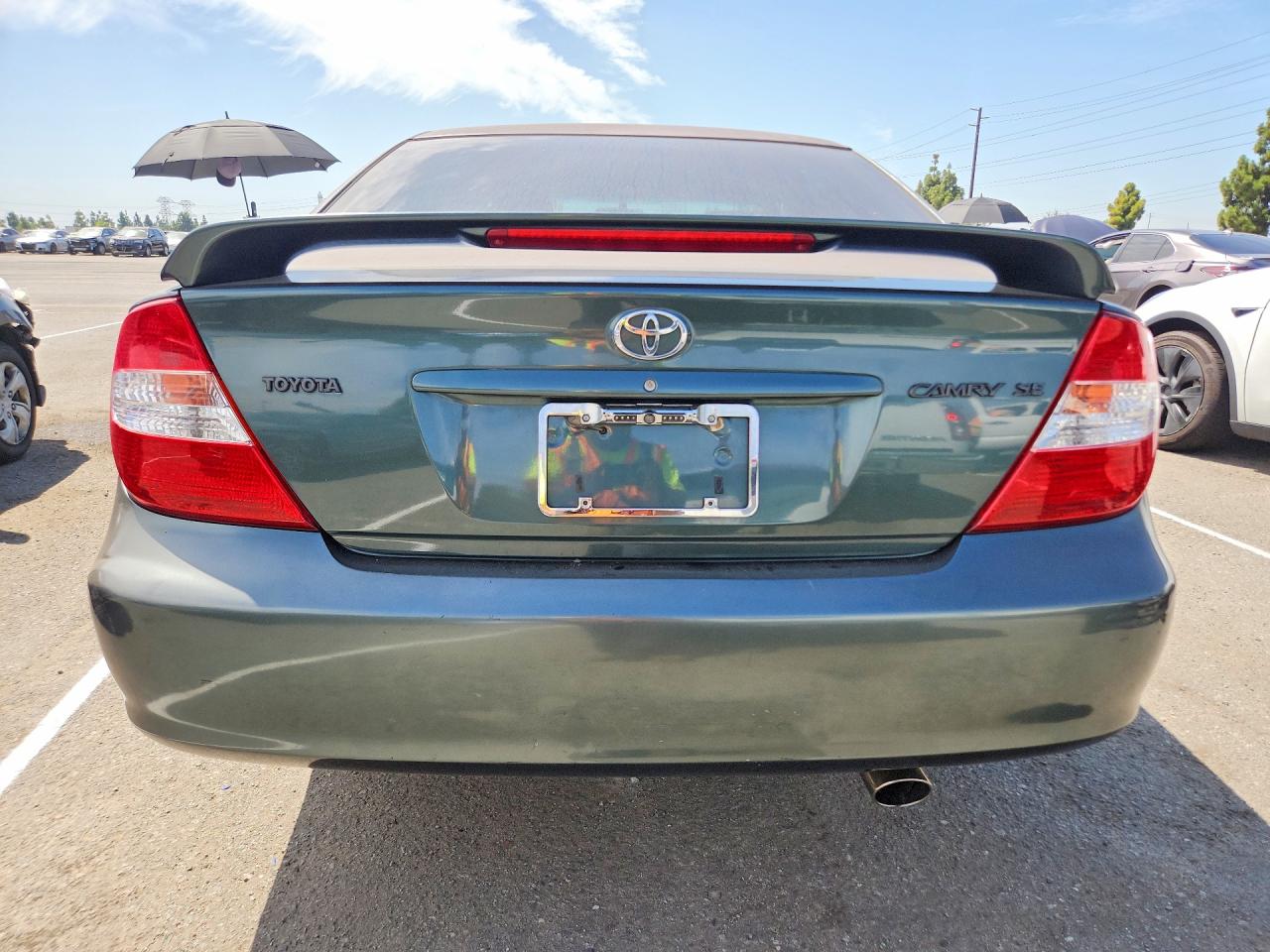 2003 Toyota Camry Se Green vin: 4T1BE32K33U643011
