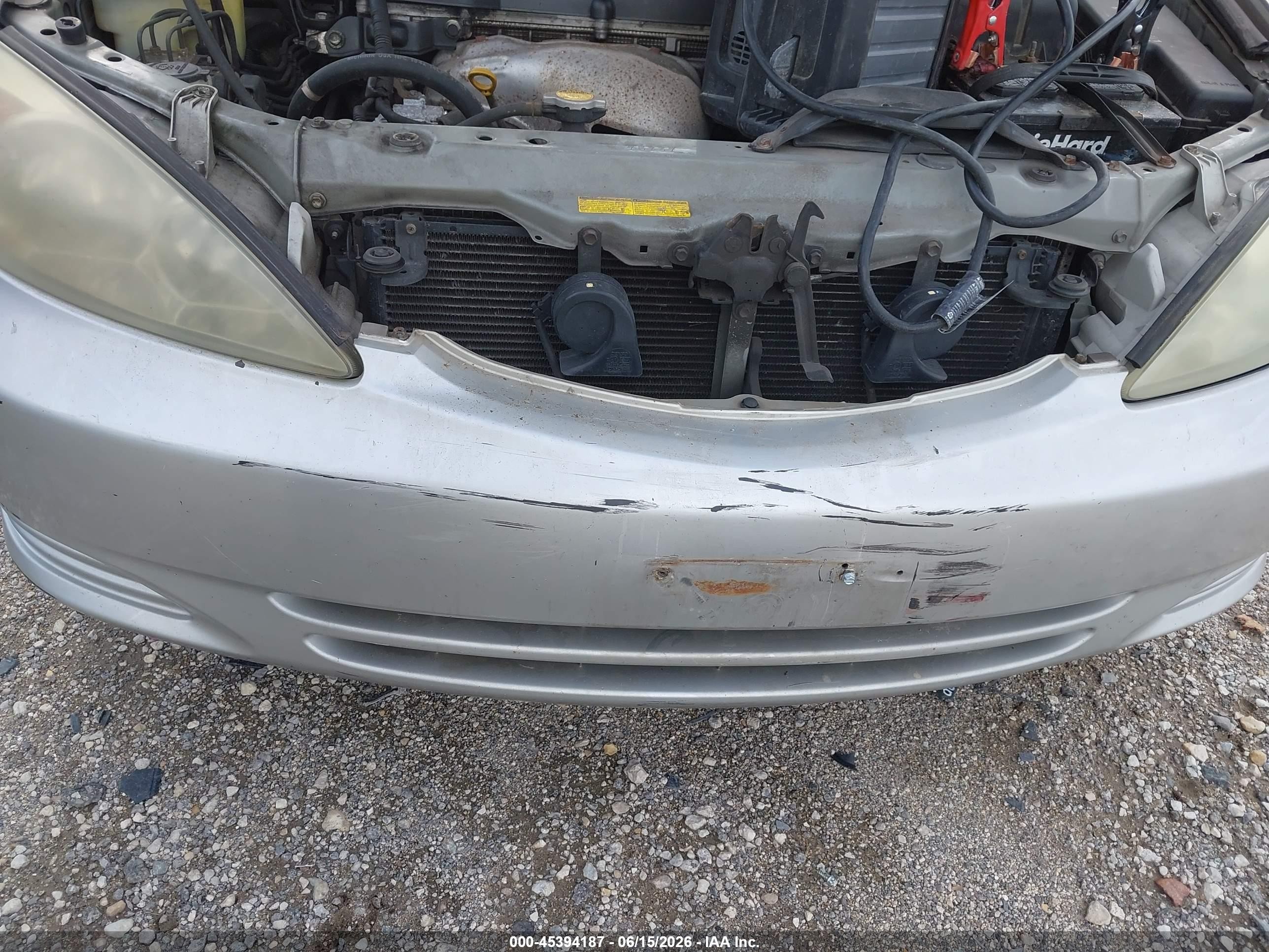 2003 Toyota Camry Le Gray vin: 4T1BE32K33U697019