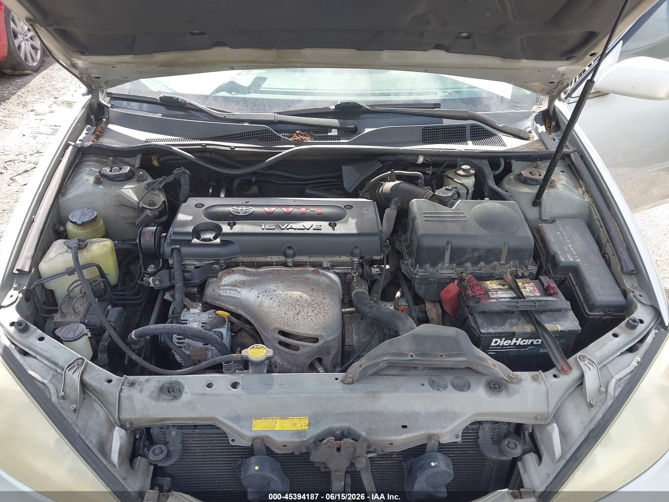 2003 Toyota Camry Le Gray vin: 4T1BE32K33U697019