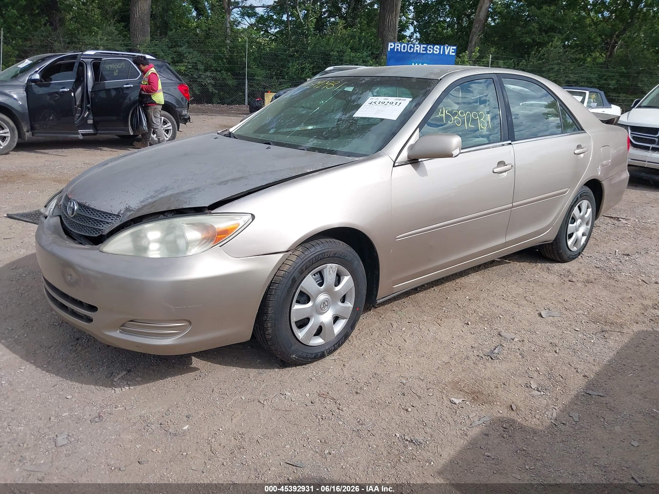 2003 Toyota Camry Le Beige vin: 4T1BE32K33U699515