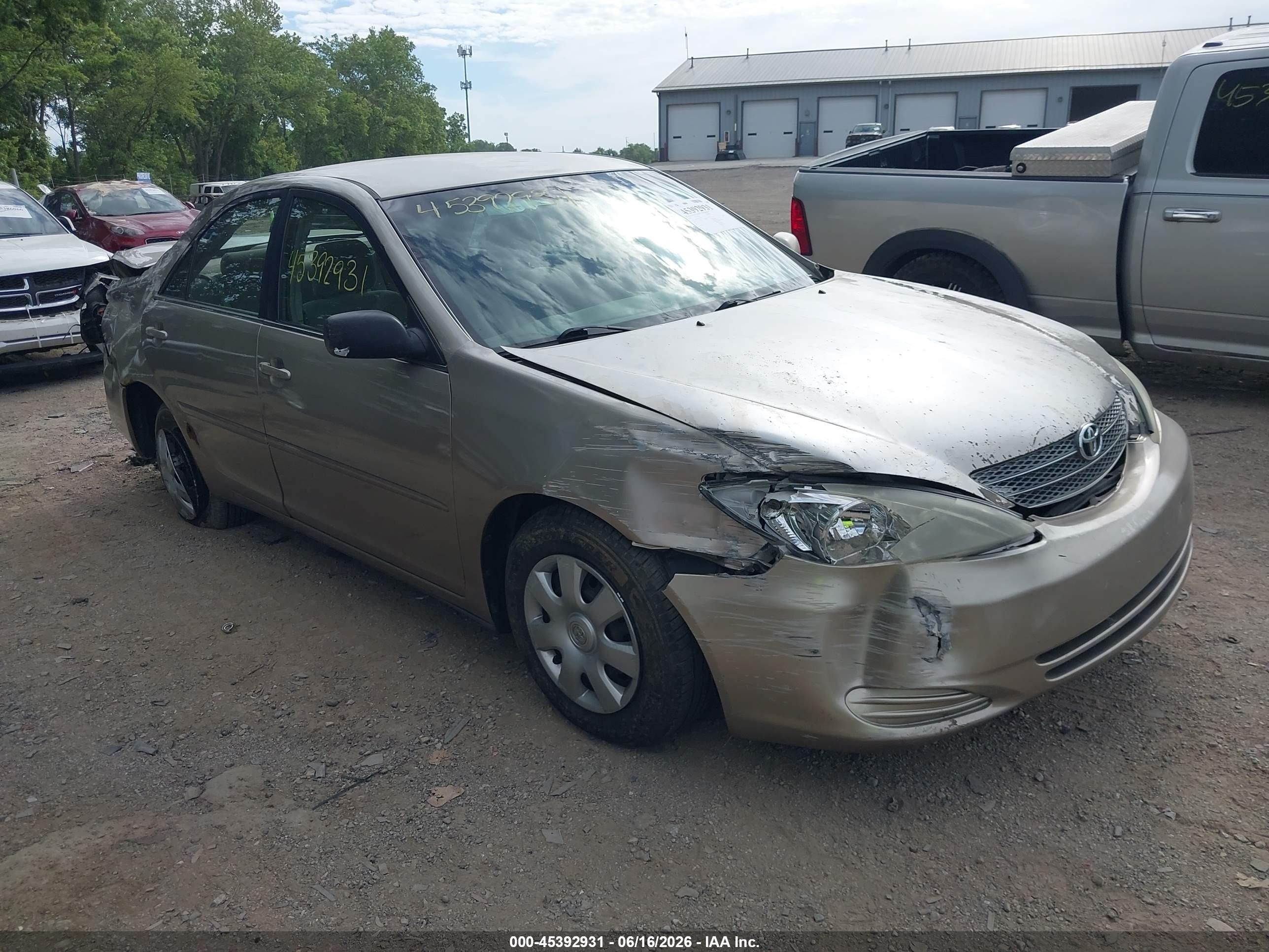 2003 Toyota Camry Le Beige vin: 4T1BE32K33U699515