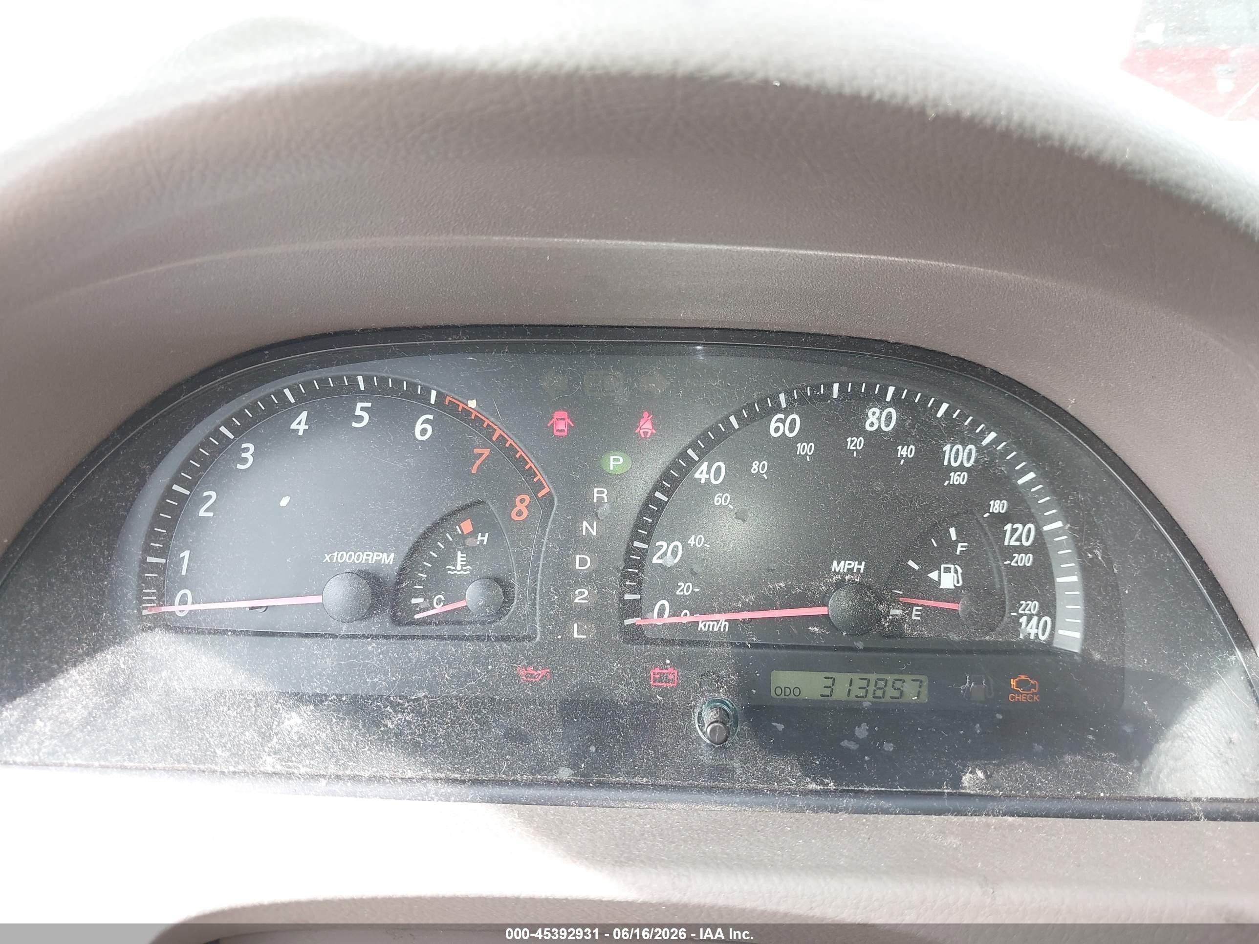 2003 Toyota Camry Le Beige vin: 4T1BE32K33U699515