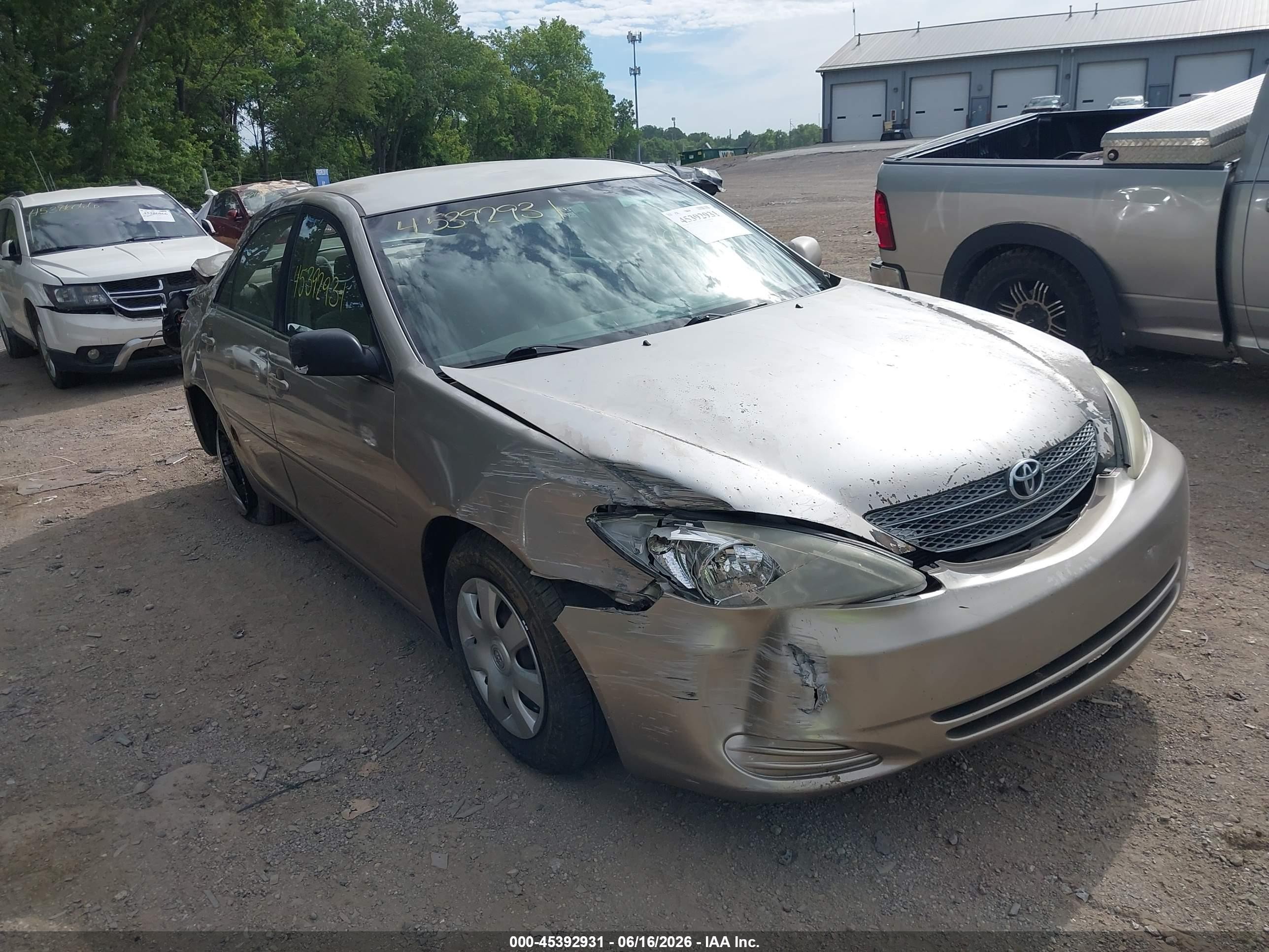 2003 Toyota Camry Le Beige vin: 4T1BE32K33U699515