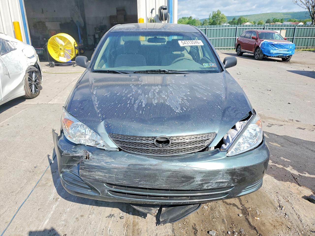 2003 Toyota Camry Le Green vin: 4T1BE32K33U716295