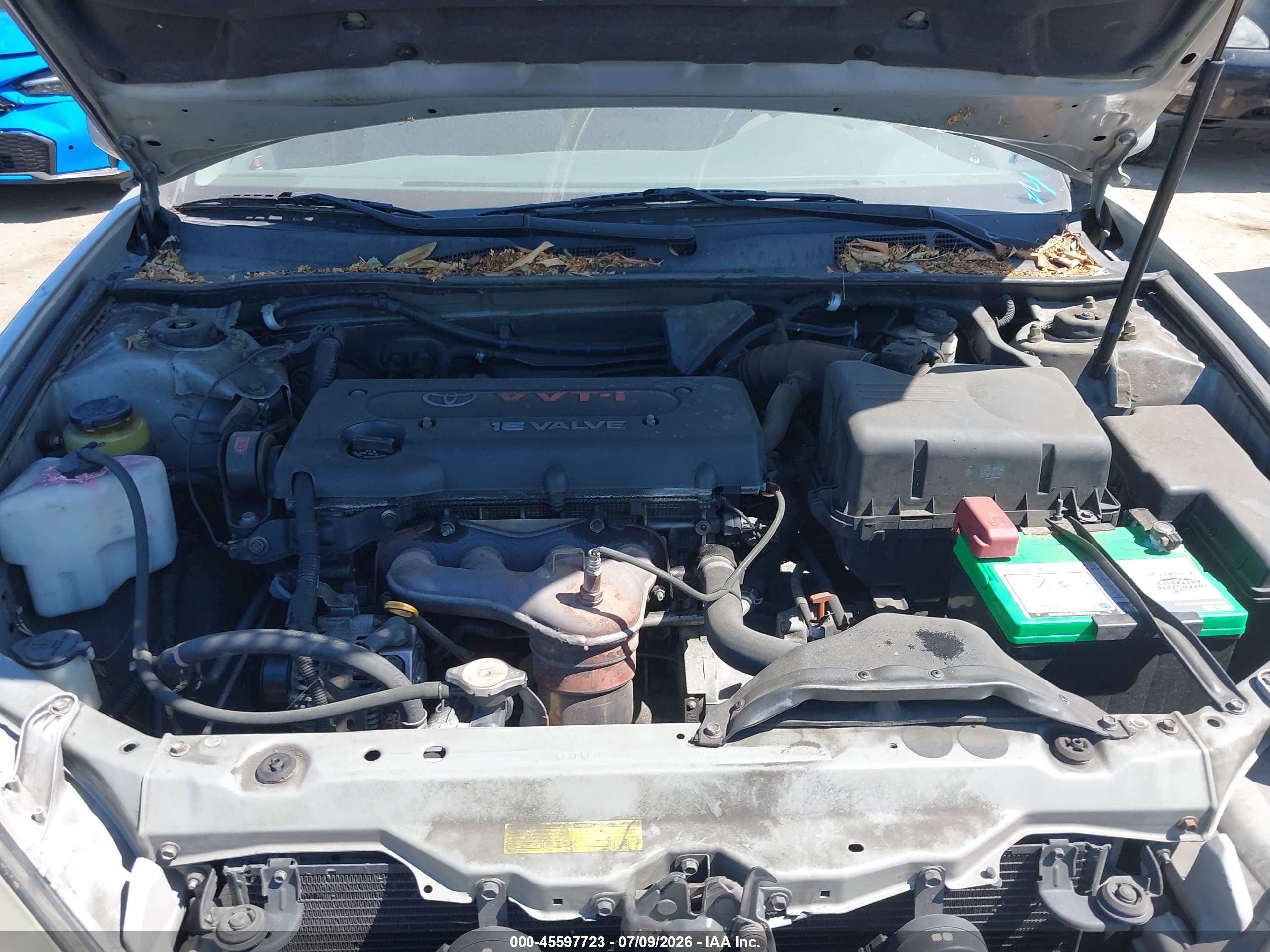 2003 Toyota Camry Le Silver vin: 4T1BE32K33U741990
