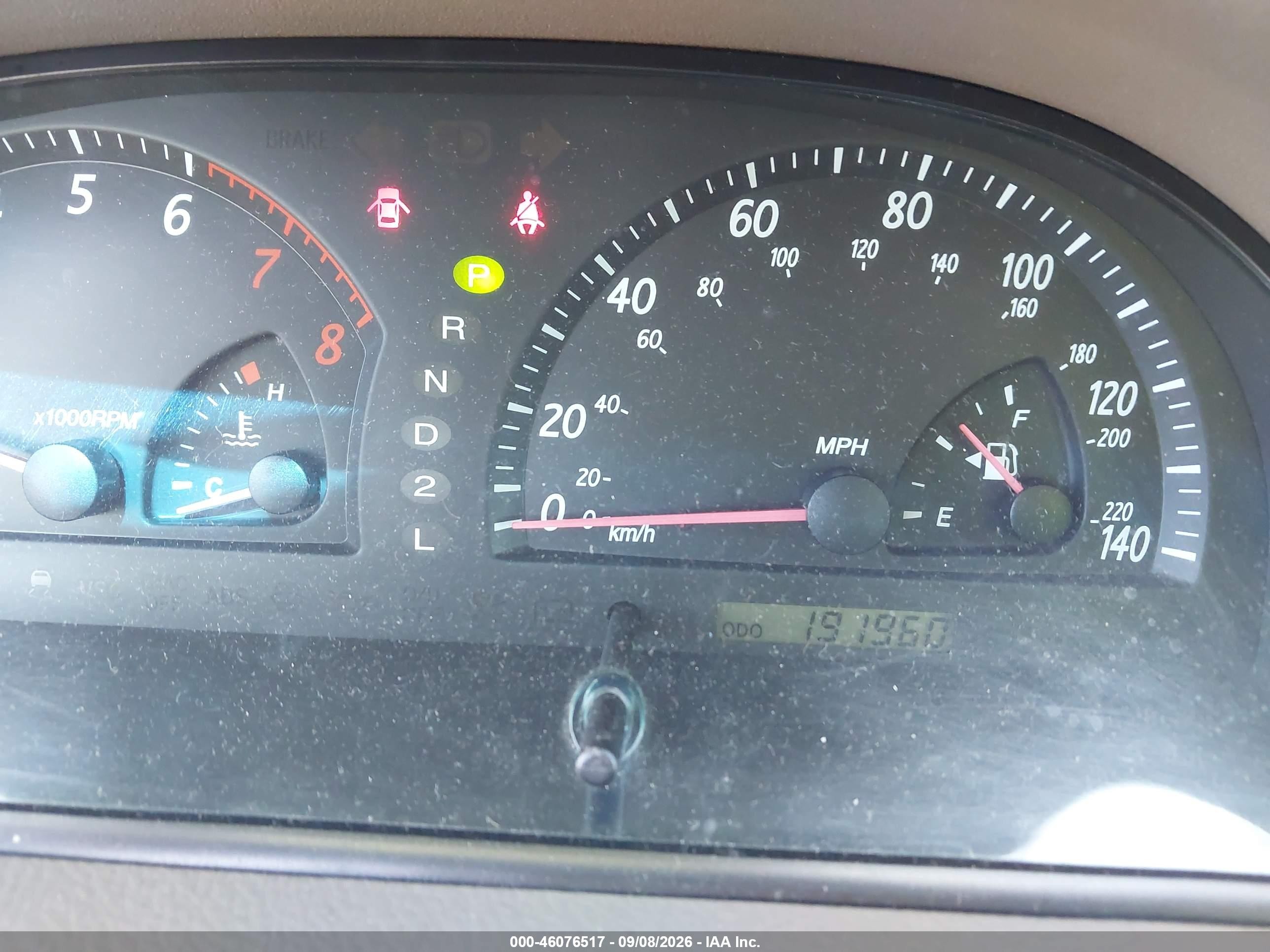 2003 Toyota Camry Le Tan vin: 4T1BE32K33U743951