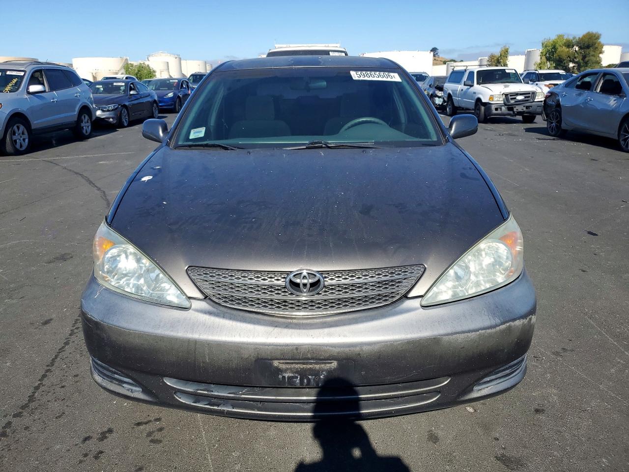 2003 Toyota Camry Le Gray vin: 4T1BE32K33U756215