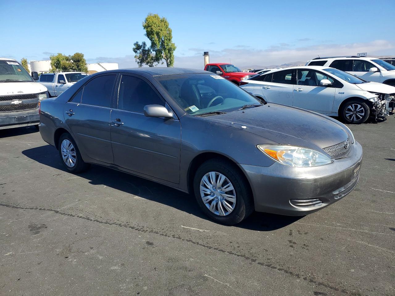 2003 Toyota Camry Le Gray vin: 4T1BE32K33U756215