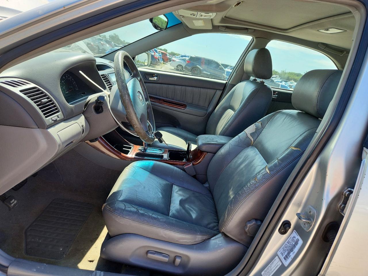 2003 Toyota Camry Xle Silver vin: 4T1BE32K33U780269