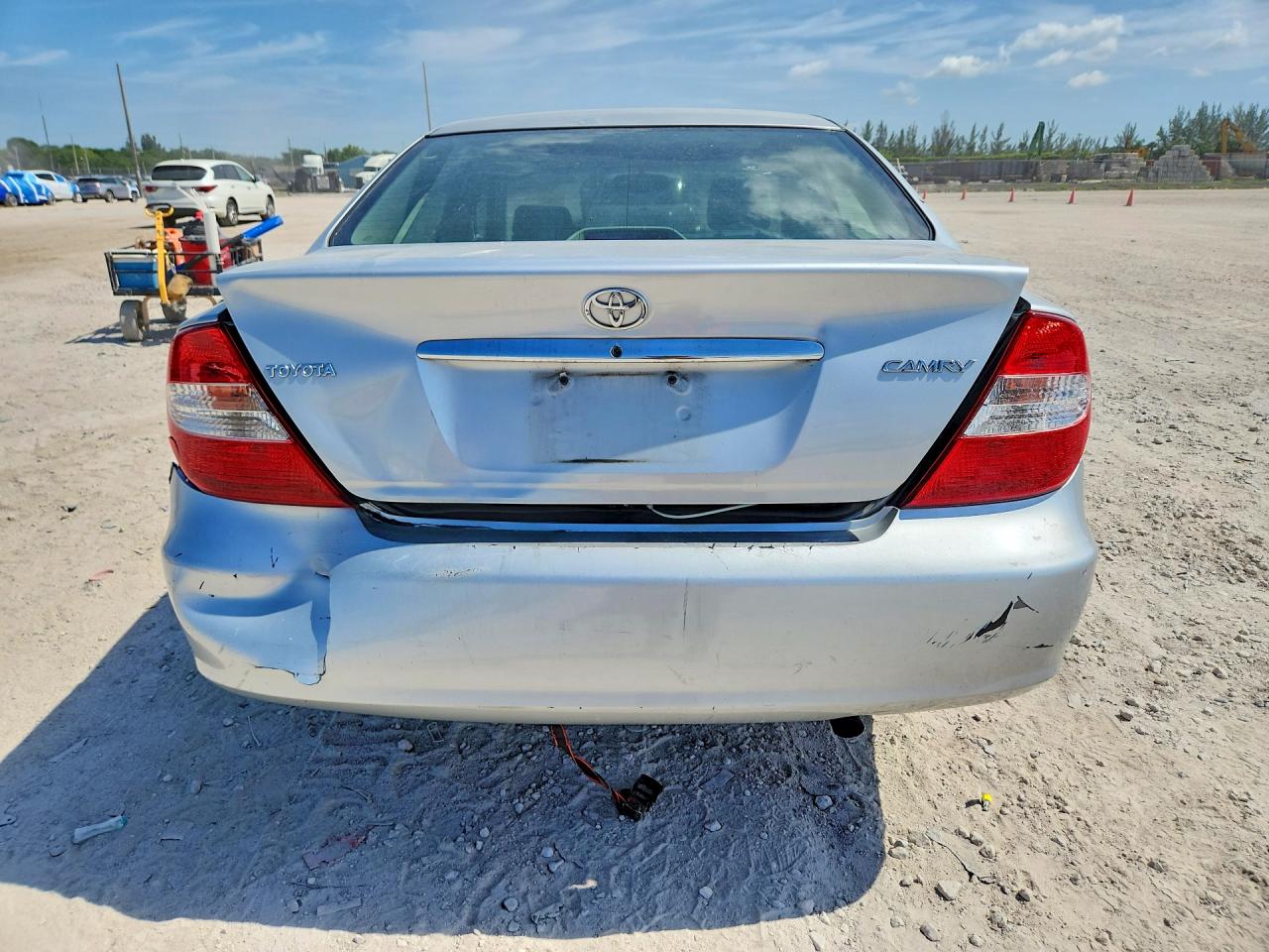 2003 Toyota Camry Xle Silver vin: 4T1BE32K33U780269