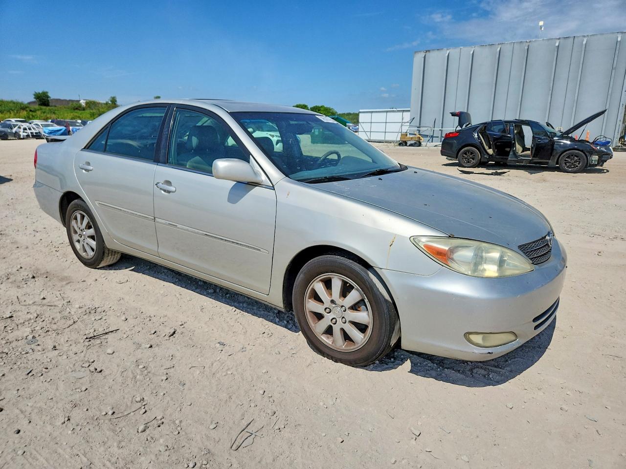 2003 Toyota Camry Xle Silver vin: 4T1BE32K33U780269