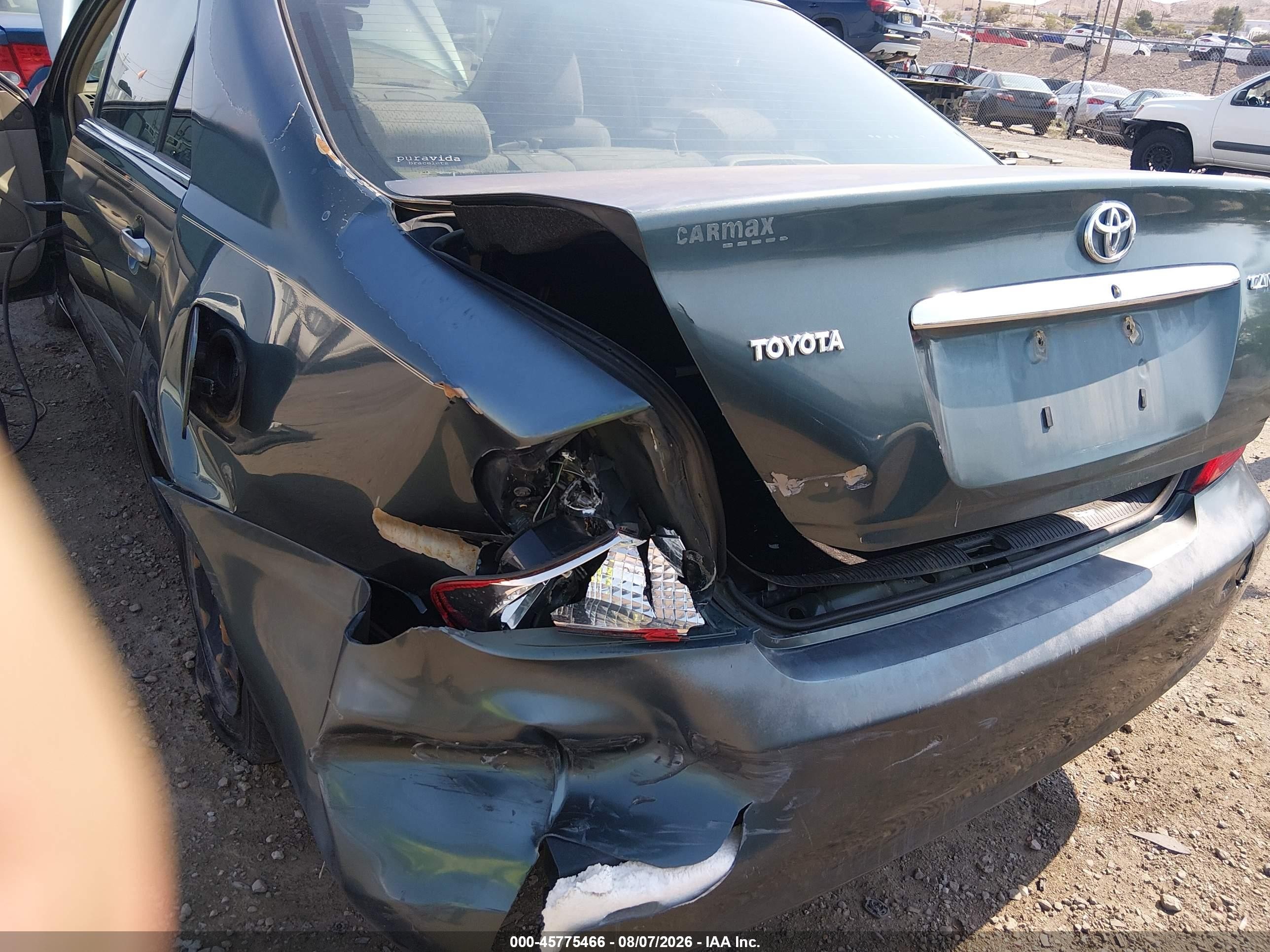 2003 Toyota Camry Le Green vin: 4T1BE32K33U782684