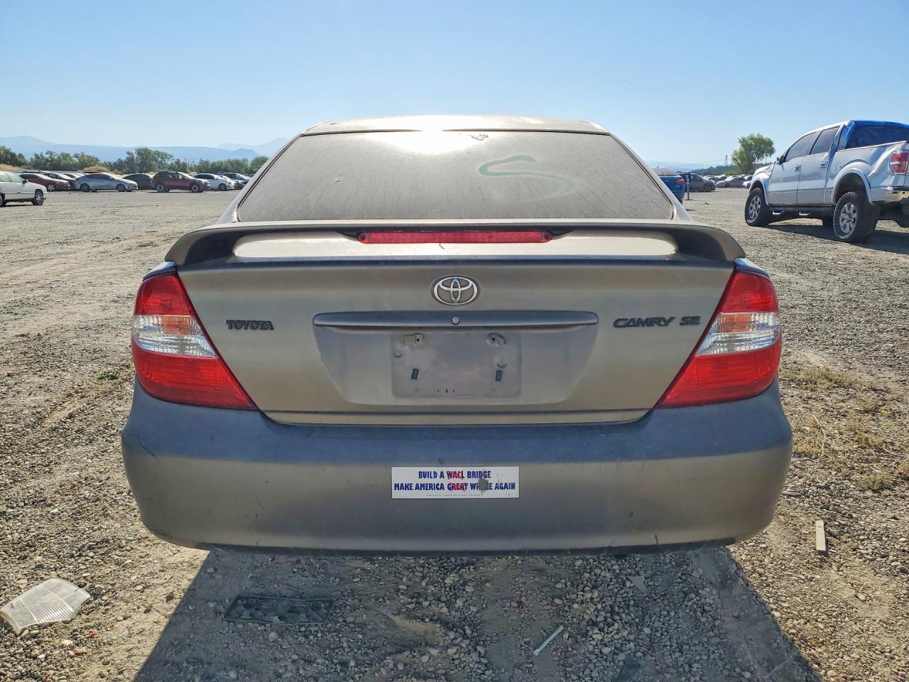 2003 Toyota Camry Se Gray vin: 4T1BE32K33U785570