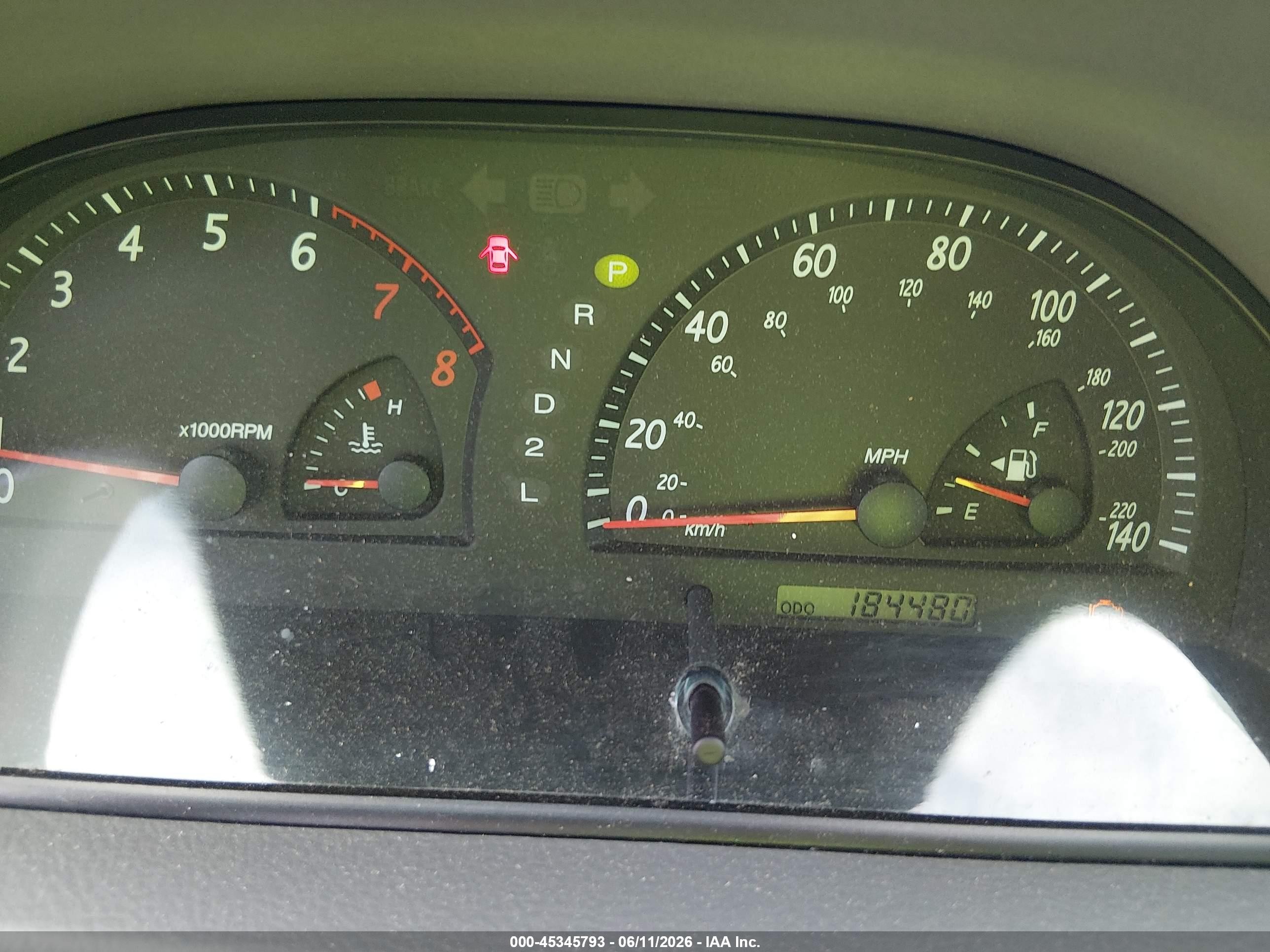 2004 Toyota Camry Le Черный vin: 4T1BE32K34U264429