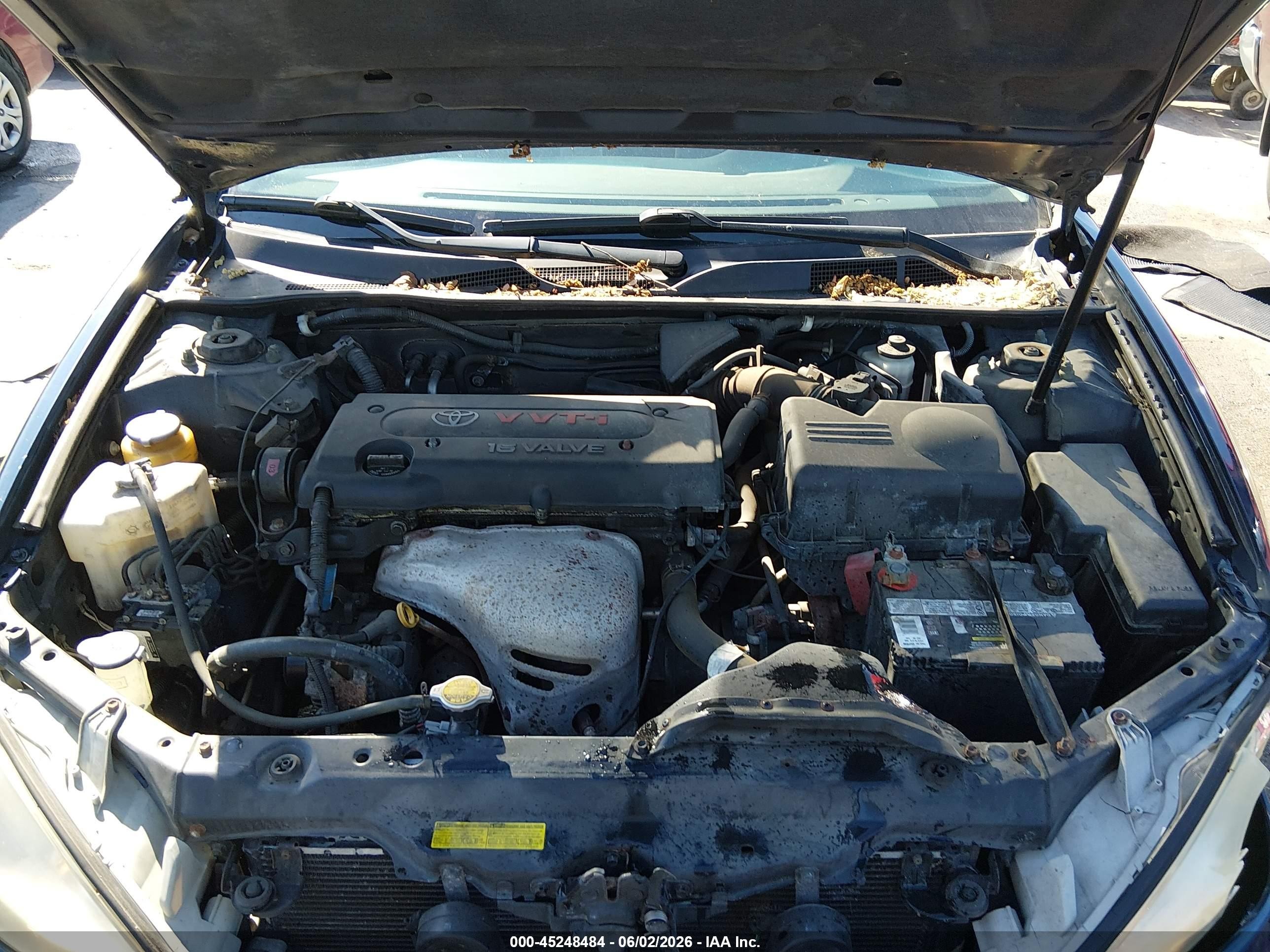 2004 Toyota Camry Le Blue vin: 4T1BE32K34U266553