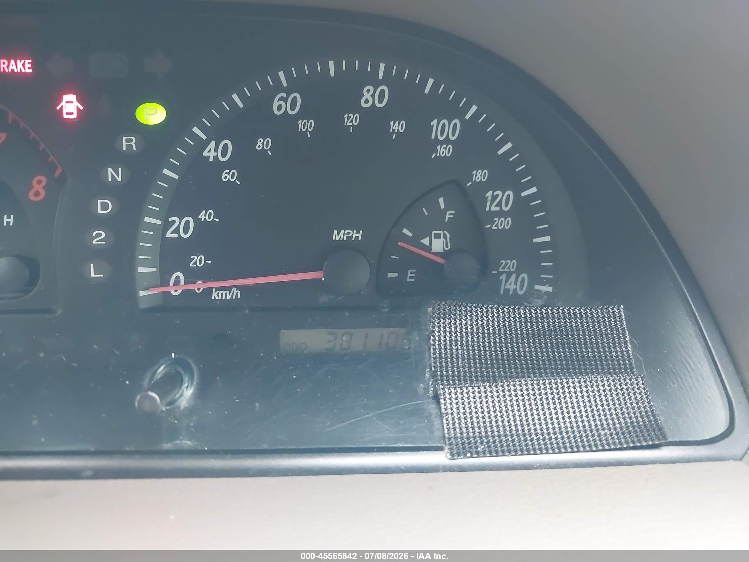 2004 Toyota Camry Le Brown vin: 4T1BE32K34U345138