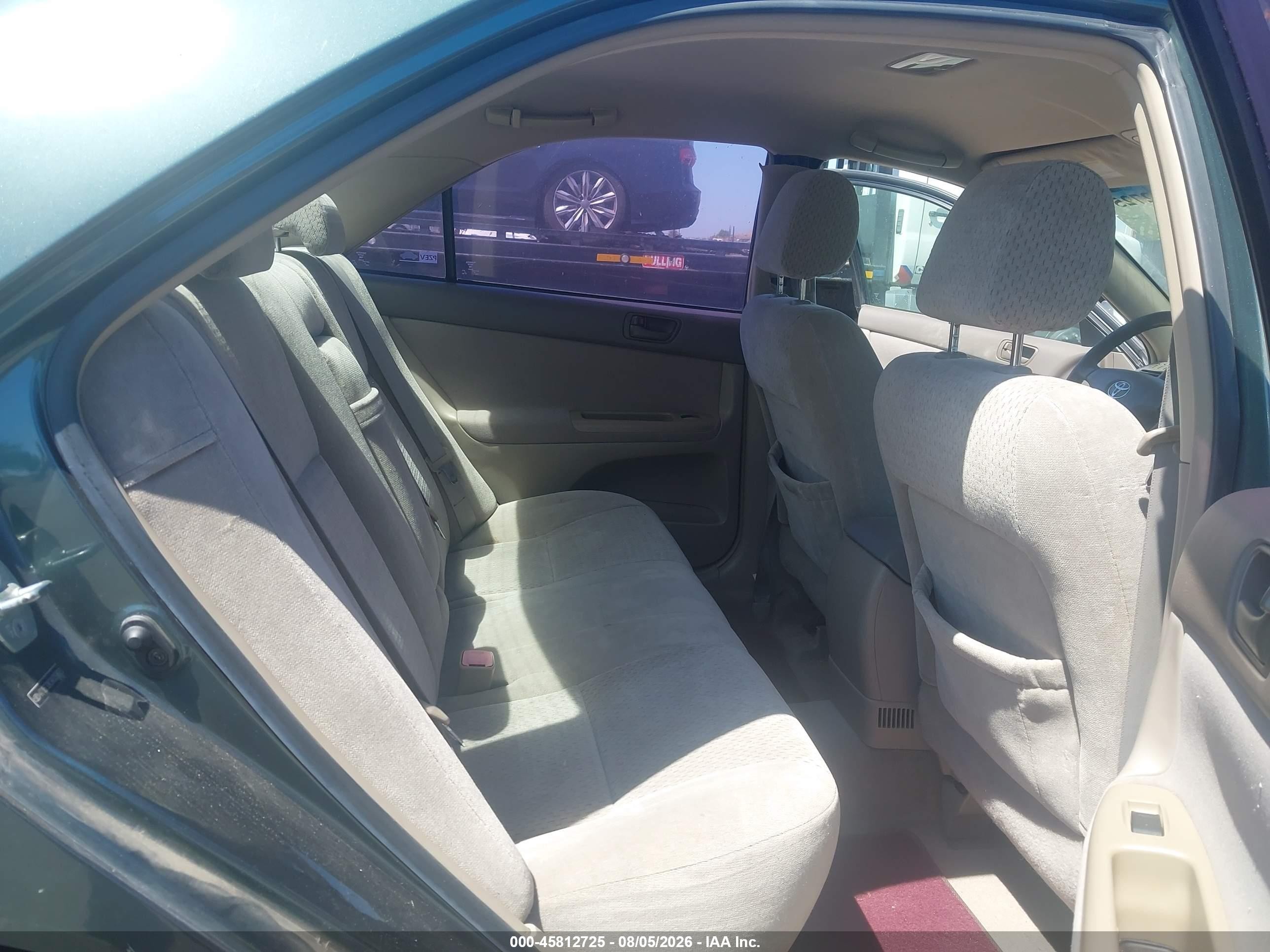 2004 Toyota Camry Le Gray vin: 4T1BE32K34U358603