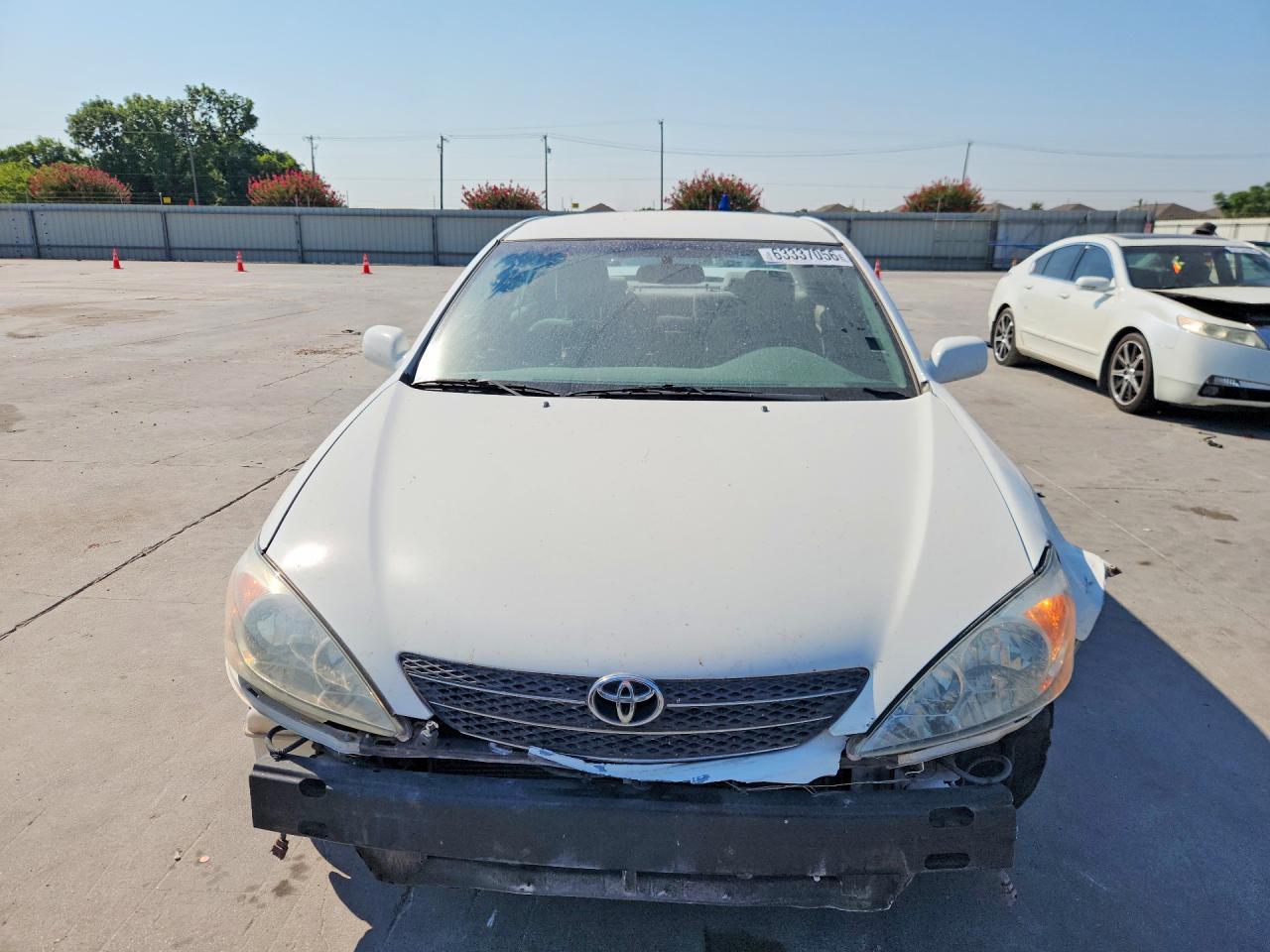 2004 Toyota Camry Le Белый vin: 4T1BE32K34U370489