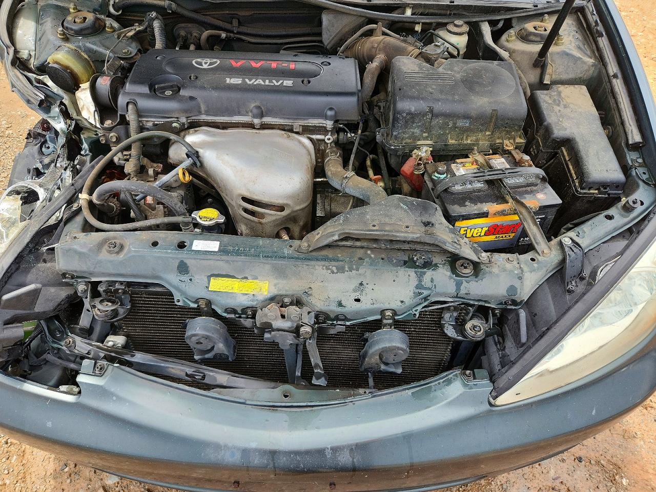 2004 Toyota Camry Le Green vin: 4T1BE32K34U374672