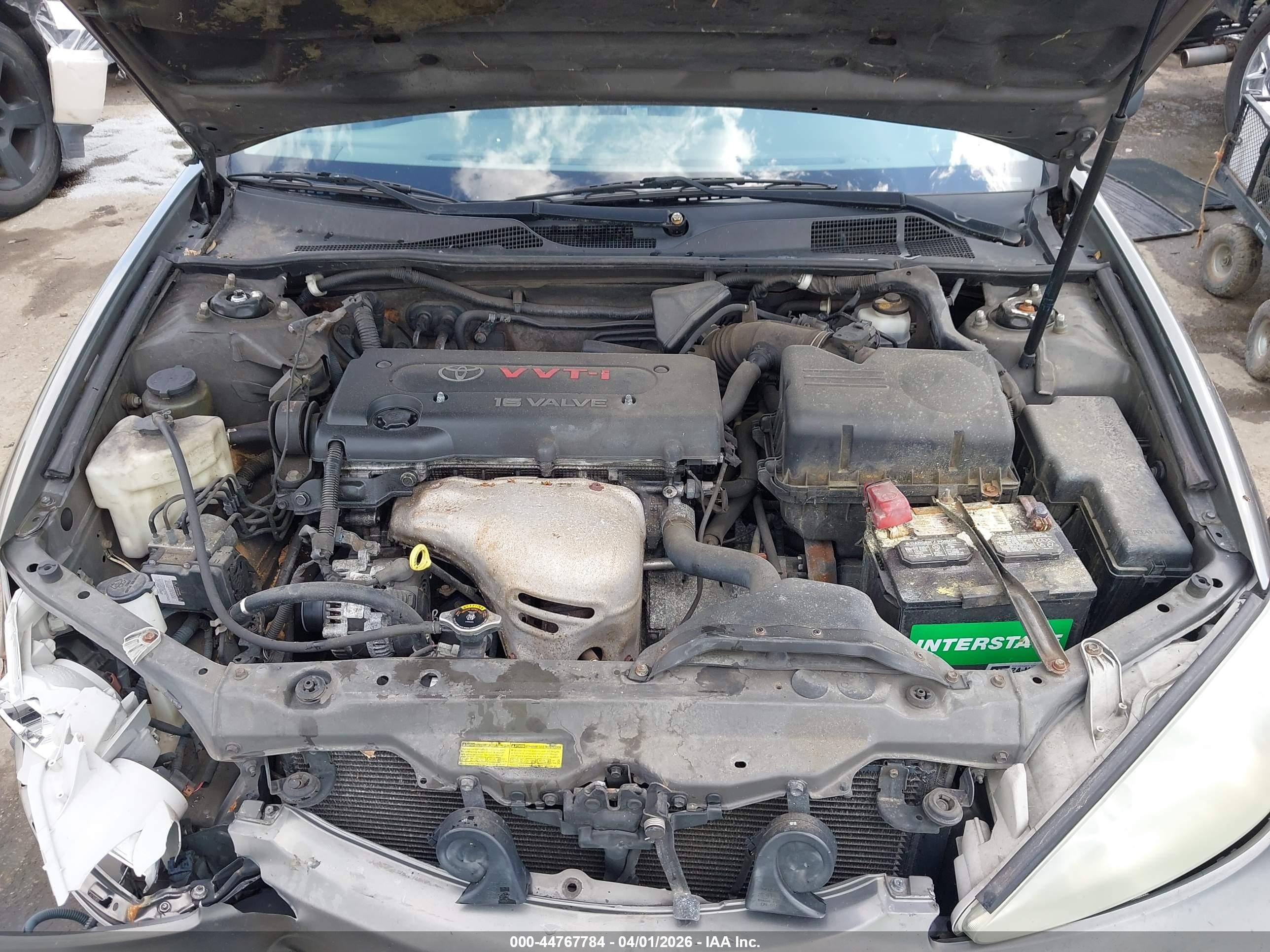 2004 Toyota Camry Le Gray vin: 4T1BE32K34U803728