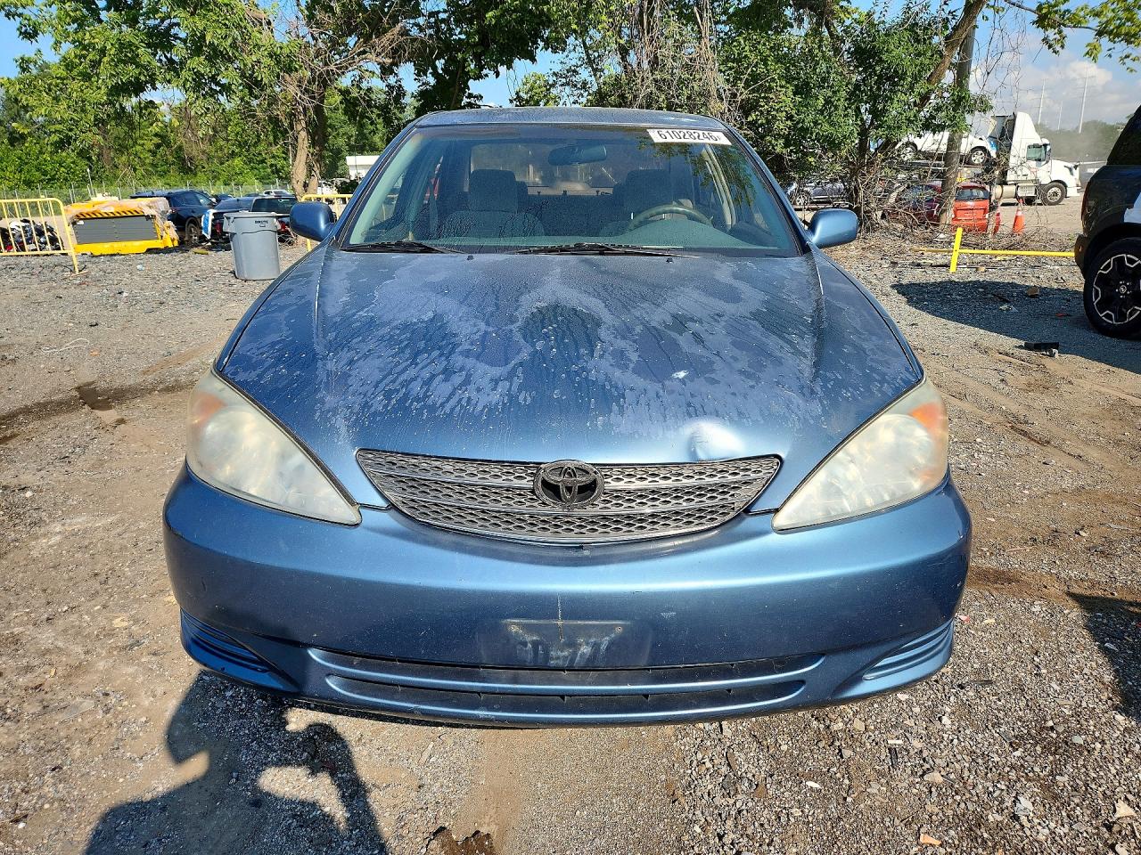 2004 Toyota Camry Le Blue vin: 4T1BE32K34U814891