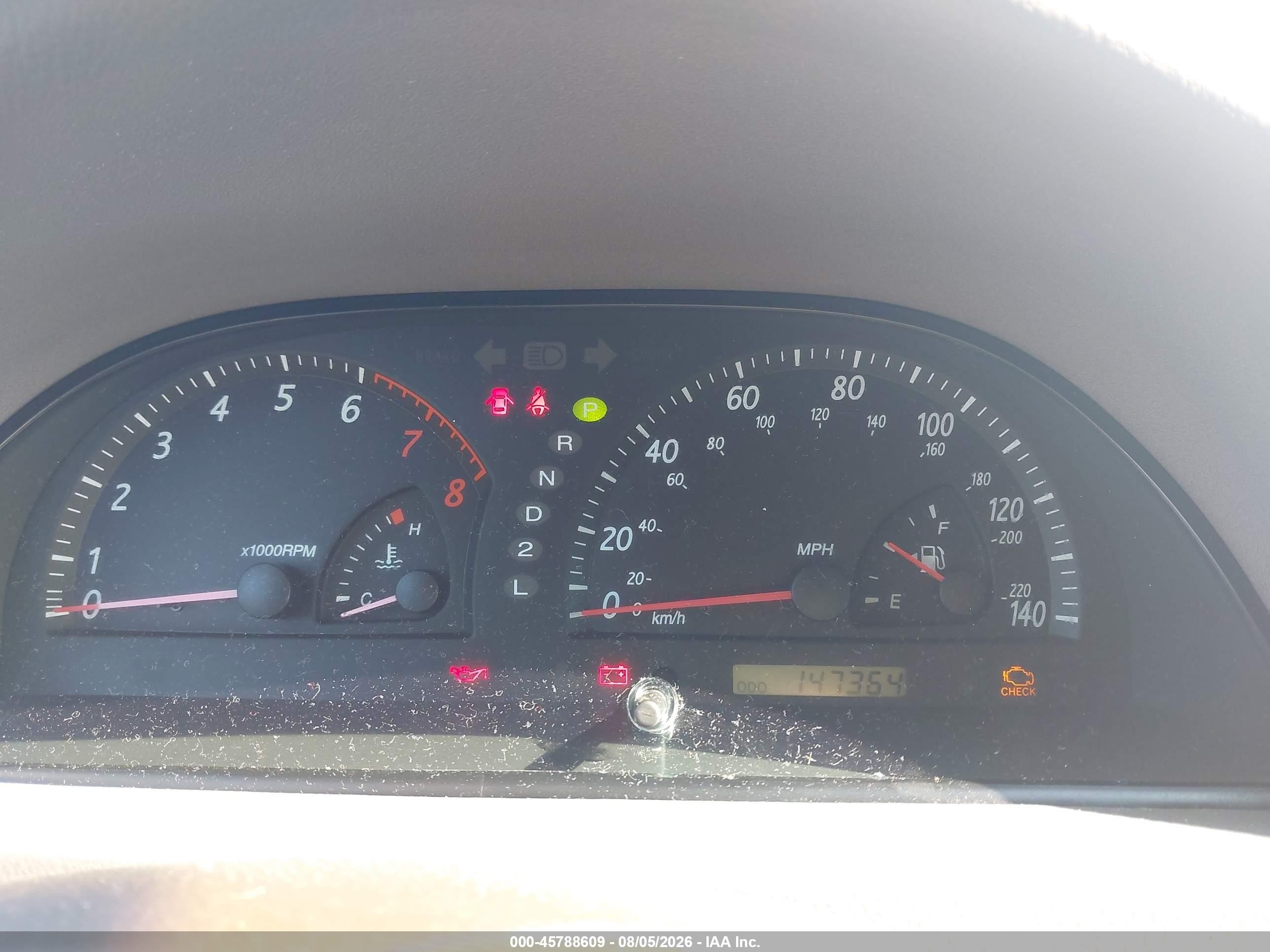 2004 Toyota Camry Le Серебряный vin: 4T1BE32K34U824742