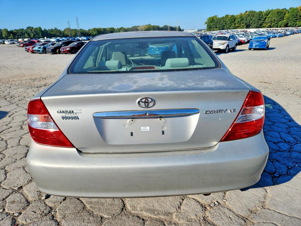 2004 Toyota Camry Le Silver vin: 4T1BE32K34U846238
