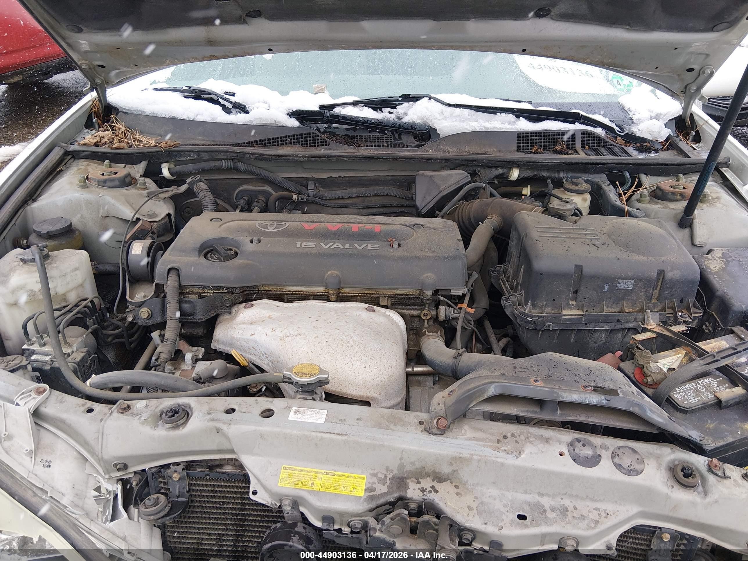 2004 Toyota Camry Xle Silver vin: 4T1BE32K34U929068