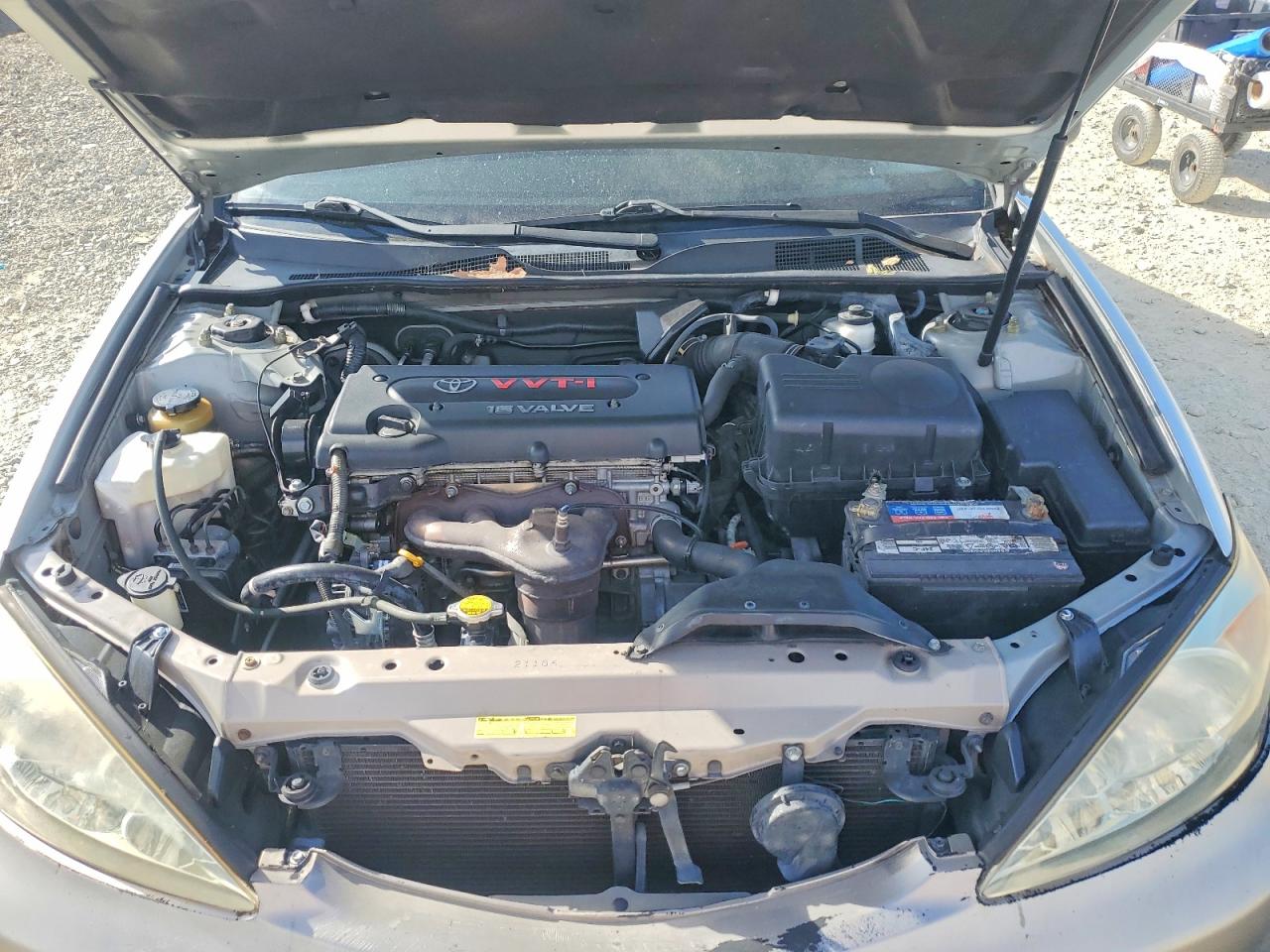 2004 Toyota Camry Le Gray vin: 4T1BE32K34U934061