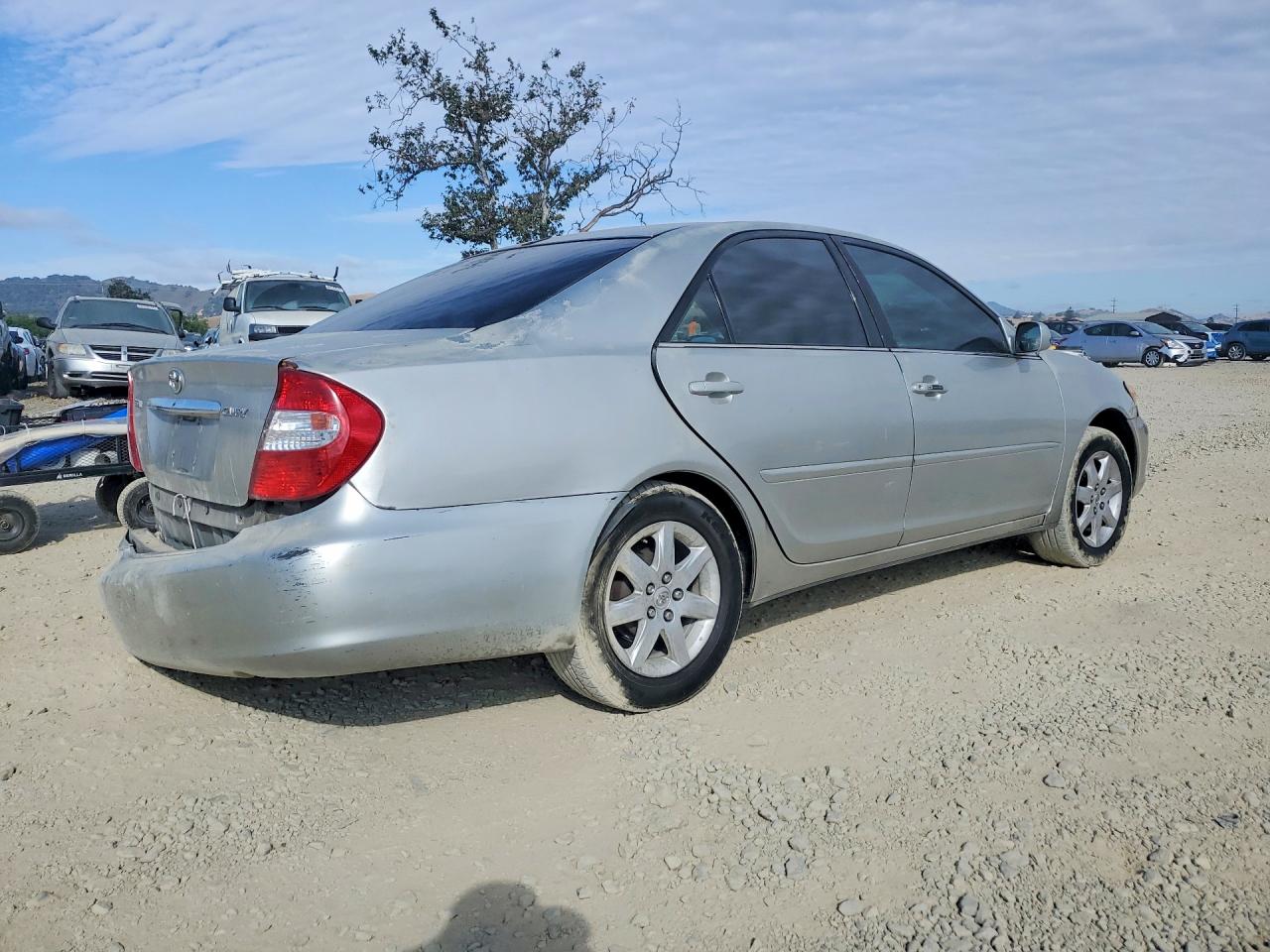 2004 Toyota Camry Le Gray vin: 4T1BE32K34U934061