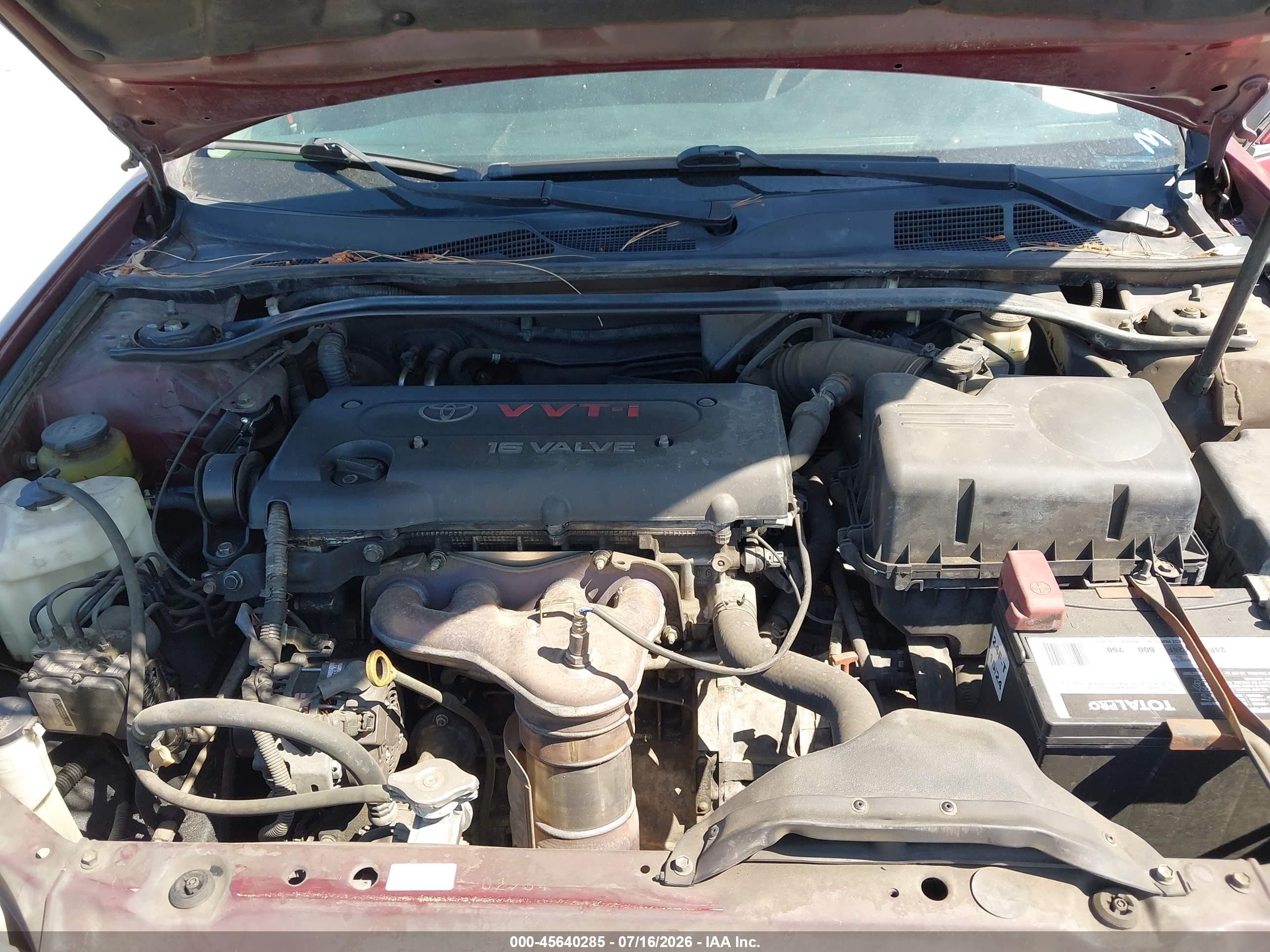 2005 Toyota Camry Se Red vin: 4T1BE32K35U054379