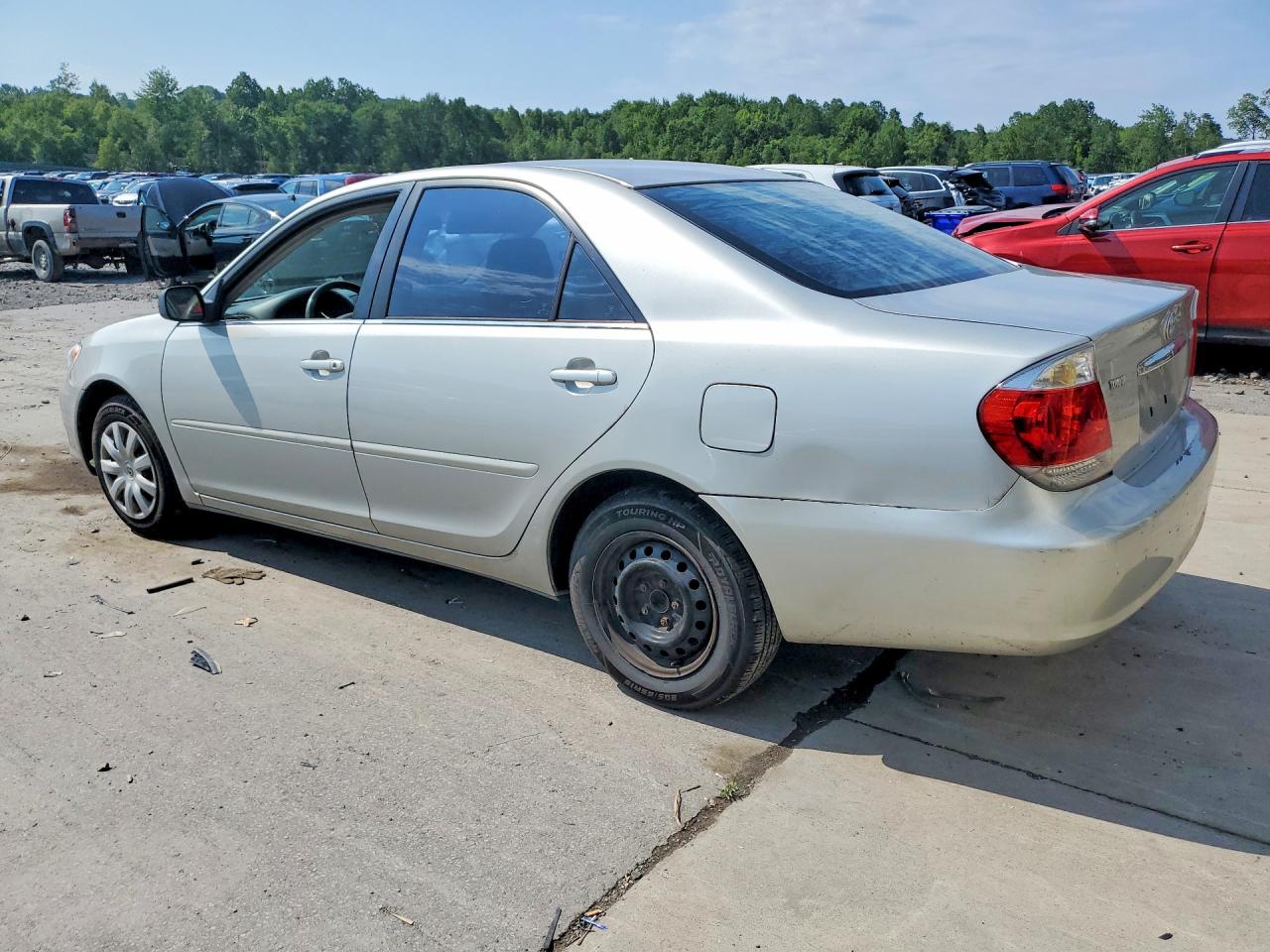 2005 Toyota Camry Standard Silver vin: 4T1BE32K35U057007