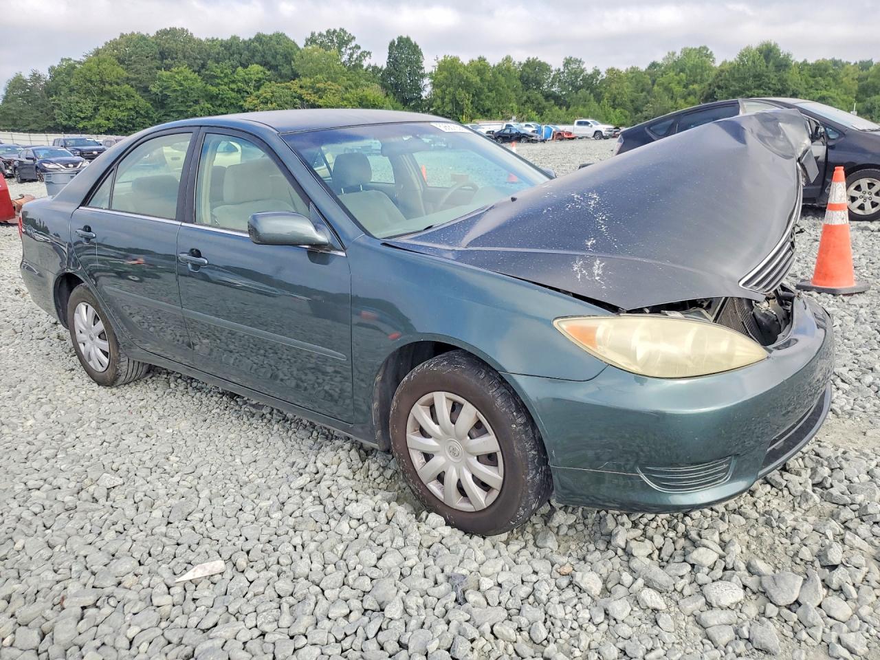 2005 Toyota Camry Le Зеленый vin: 4T1BE32K35U060117
