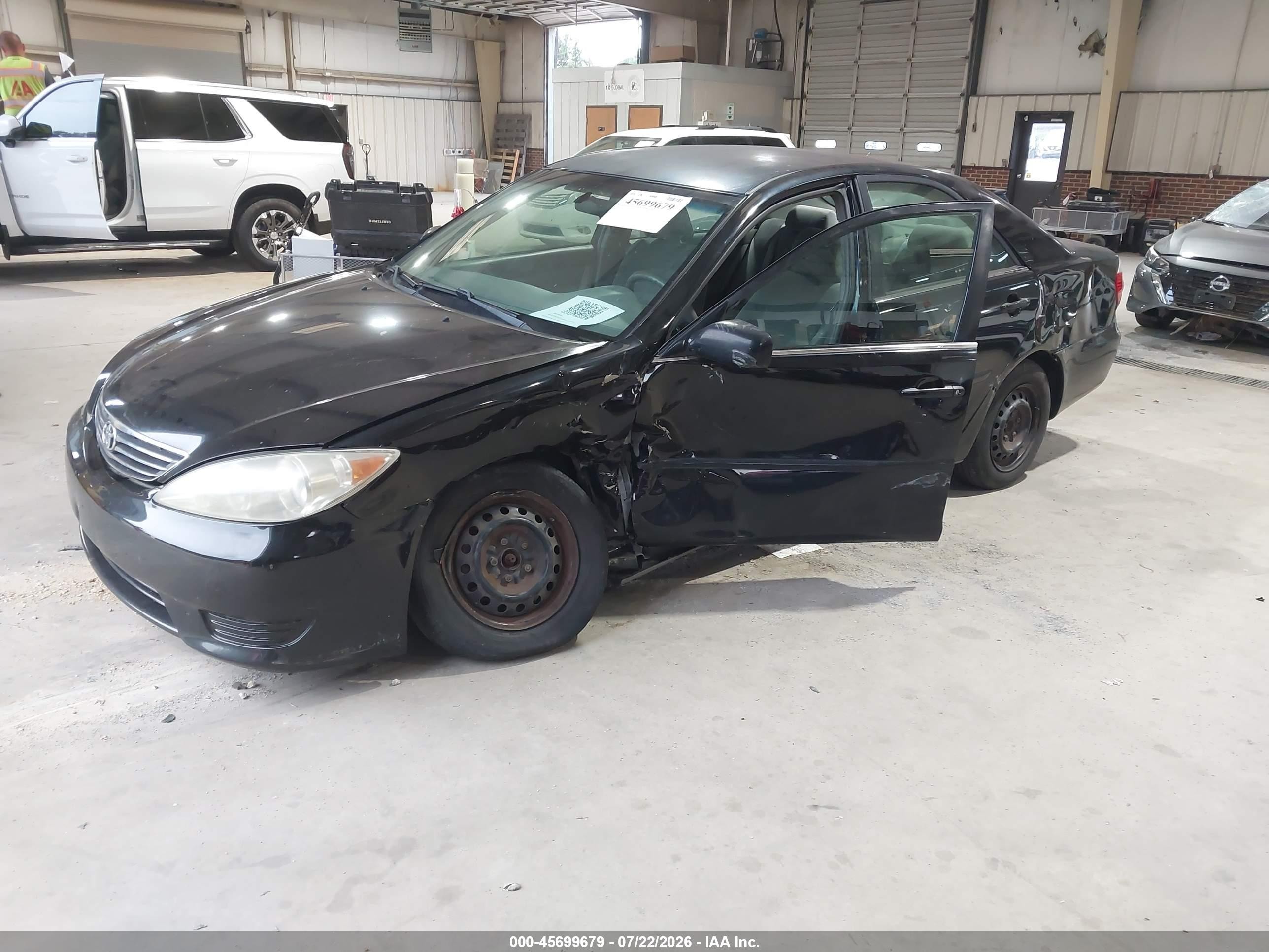 2005 Toyota Camry Le Black vin: 4T1BE32K35U068640