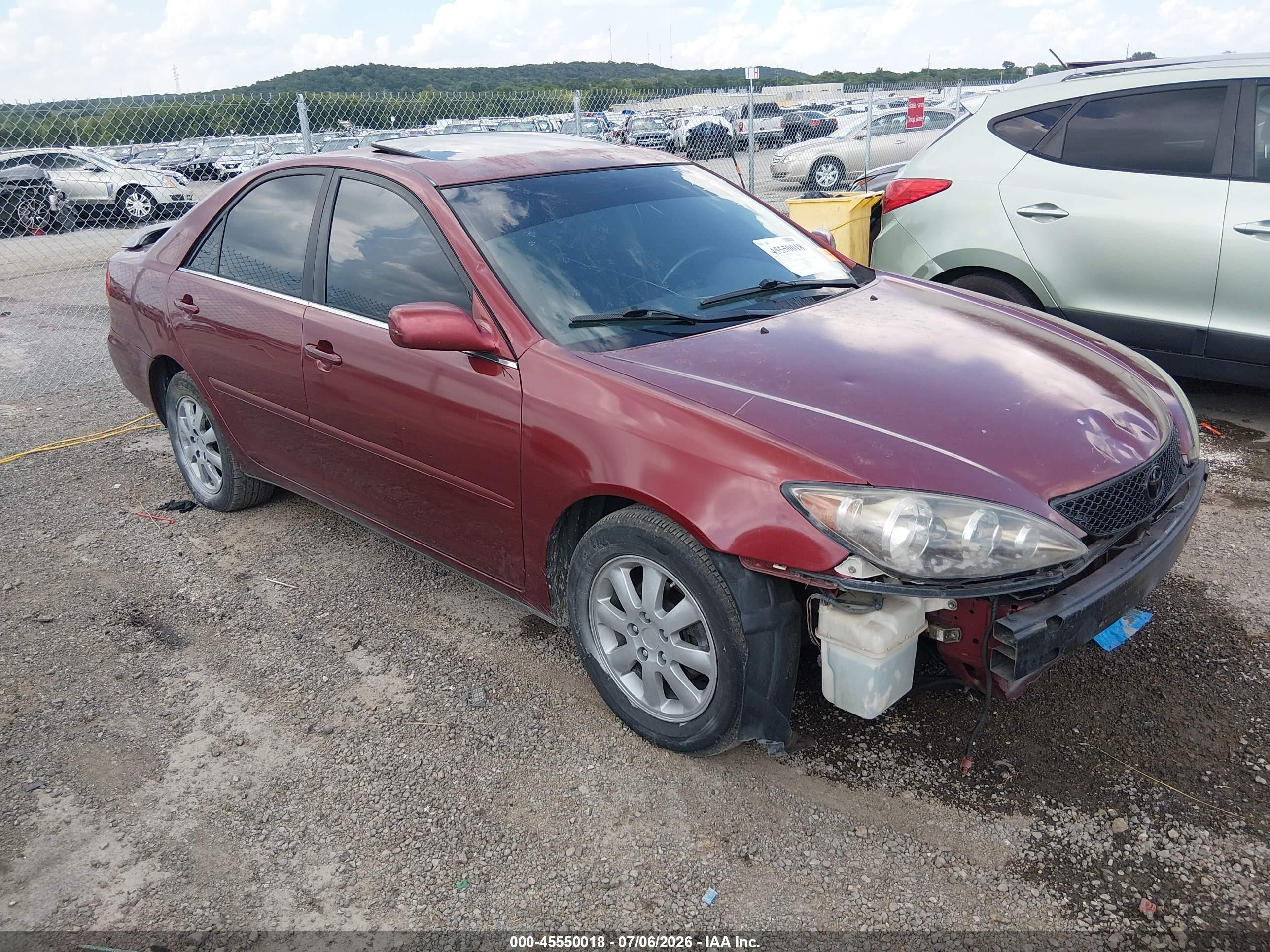 2005 Toyota Camry Se Red vin: 4T1BE32K35U074891